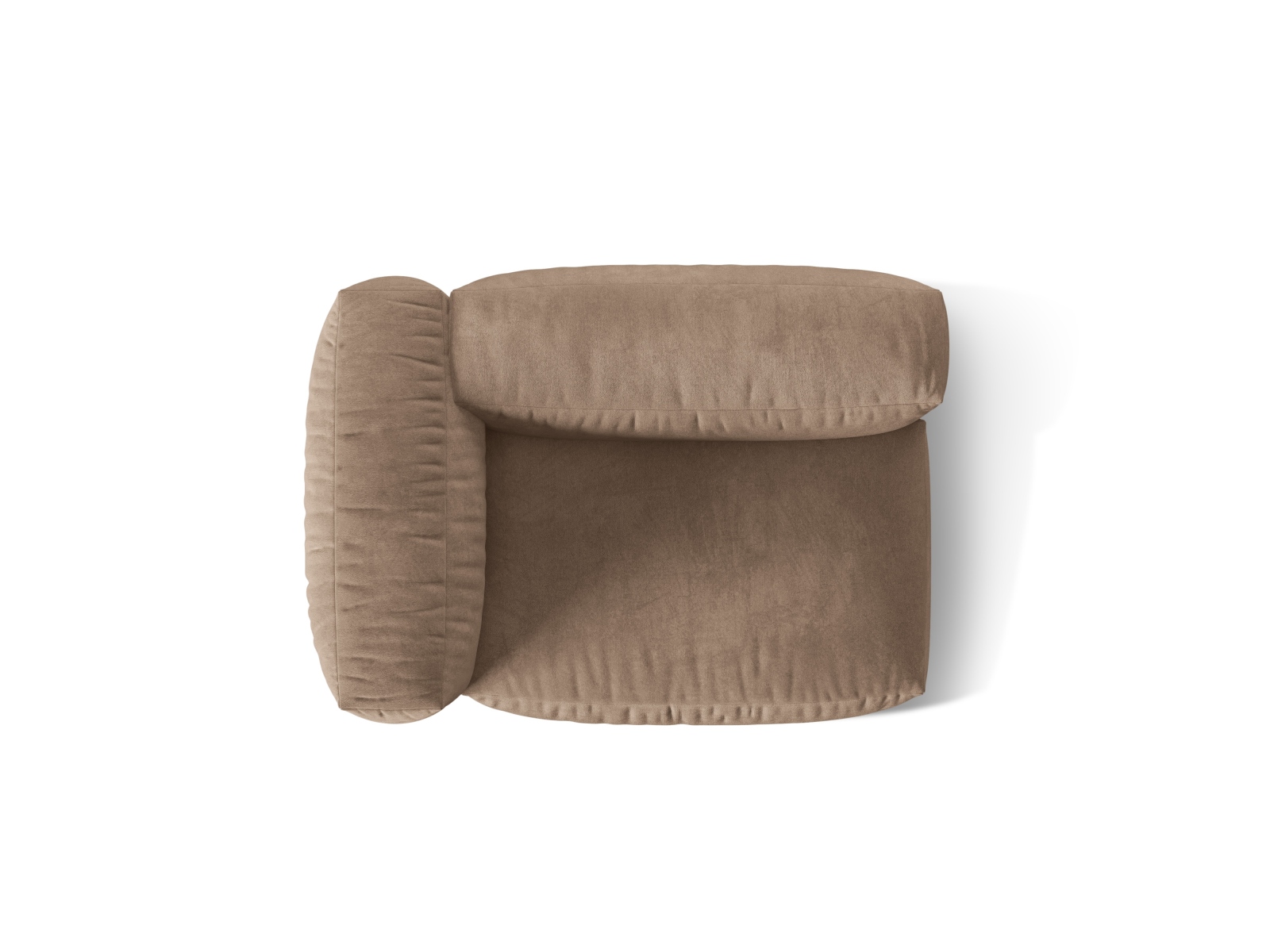 Left Wide Single Seat, "Martina", 1 Seat, 120x106x75