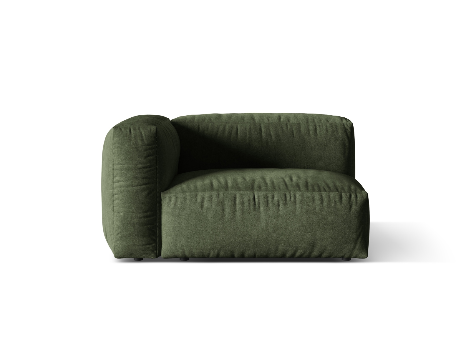 Left Wide Single Seat, "Martina", 1 Seat, 120x106x75