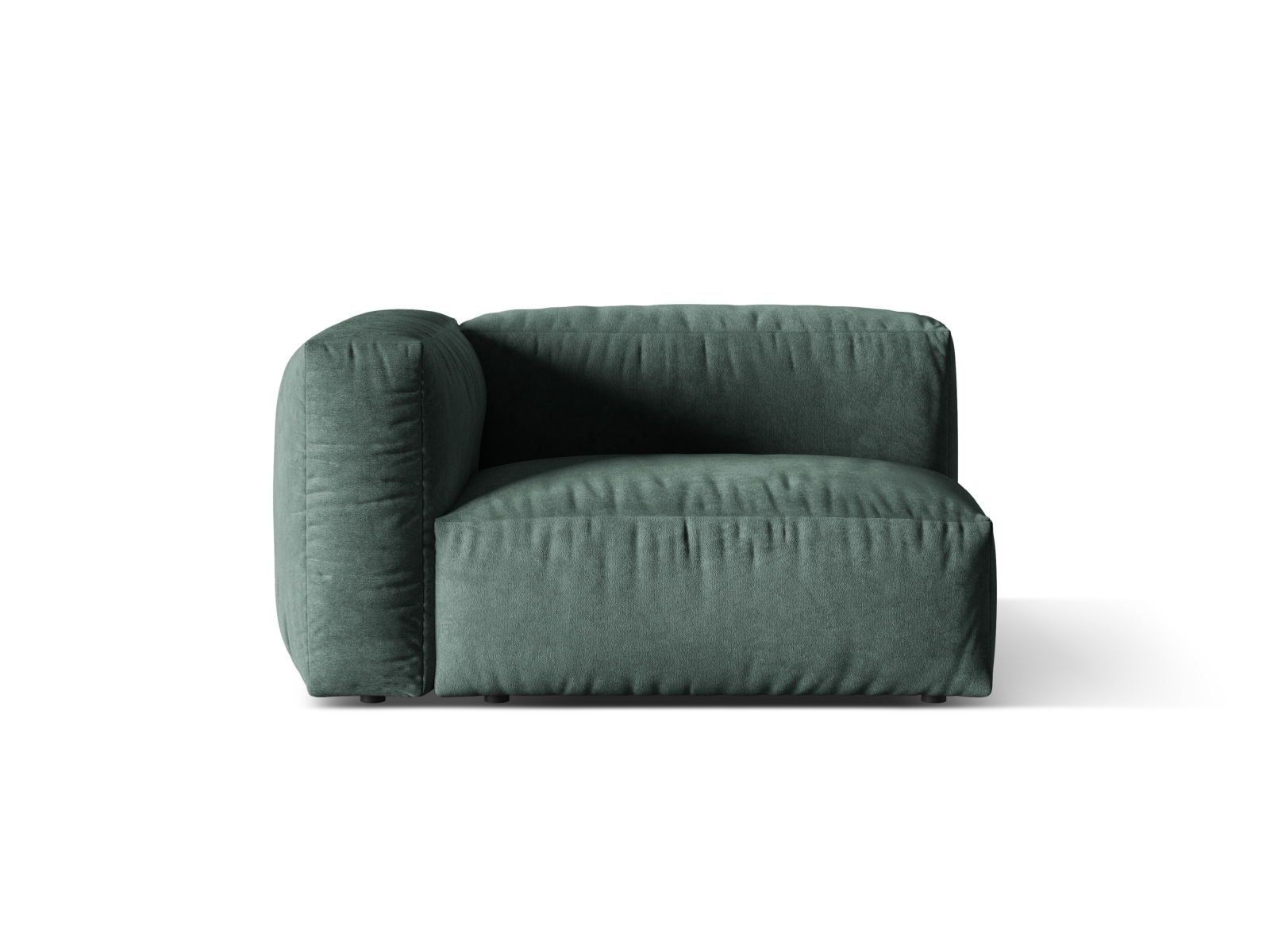 Left Wide Single Seat, "Martina", 1 Seat, 120x106x75