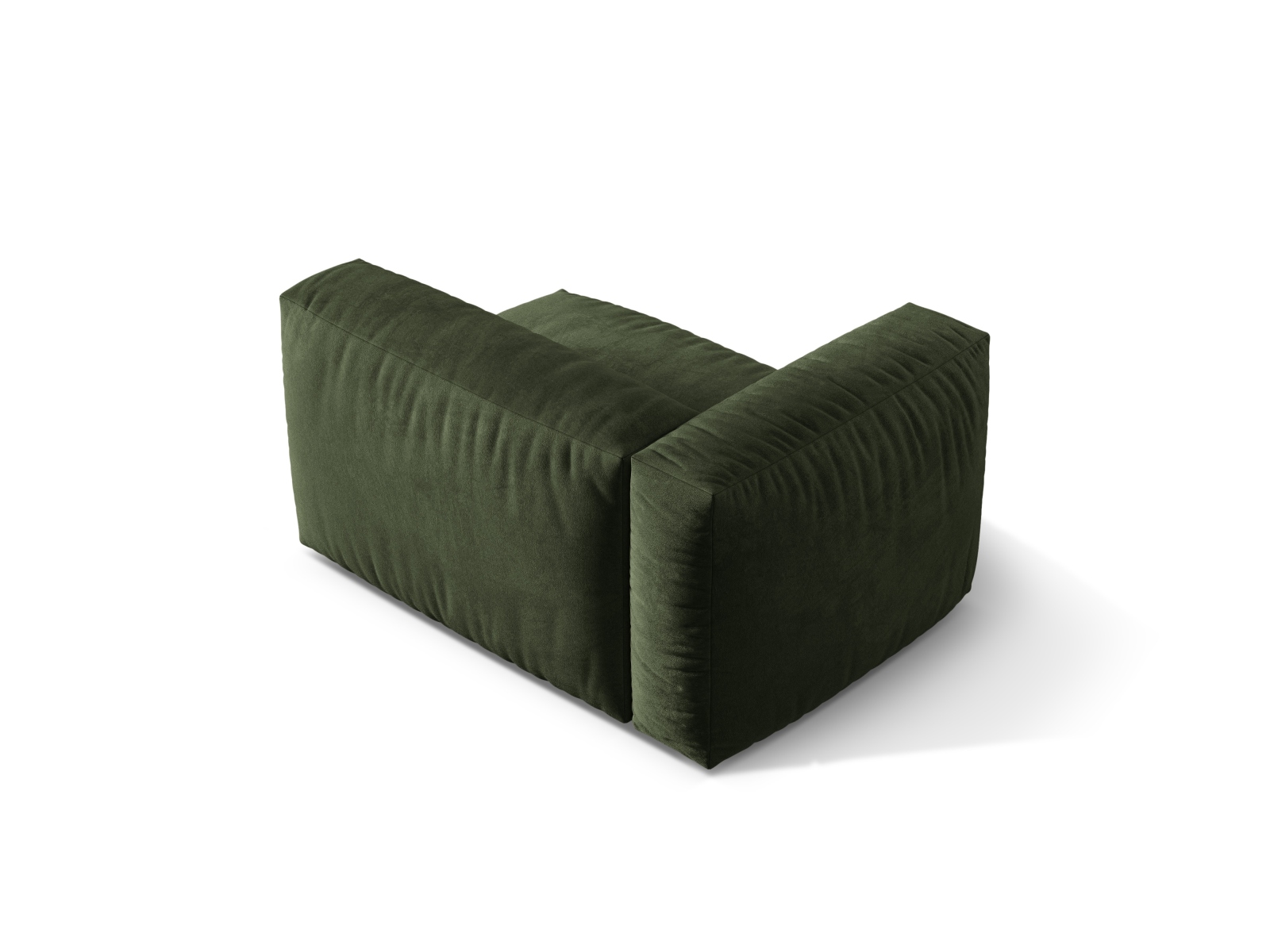 Left Wide Single Seat, "Martina", 1 Seat, 120x106x75