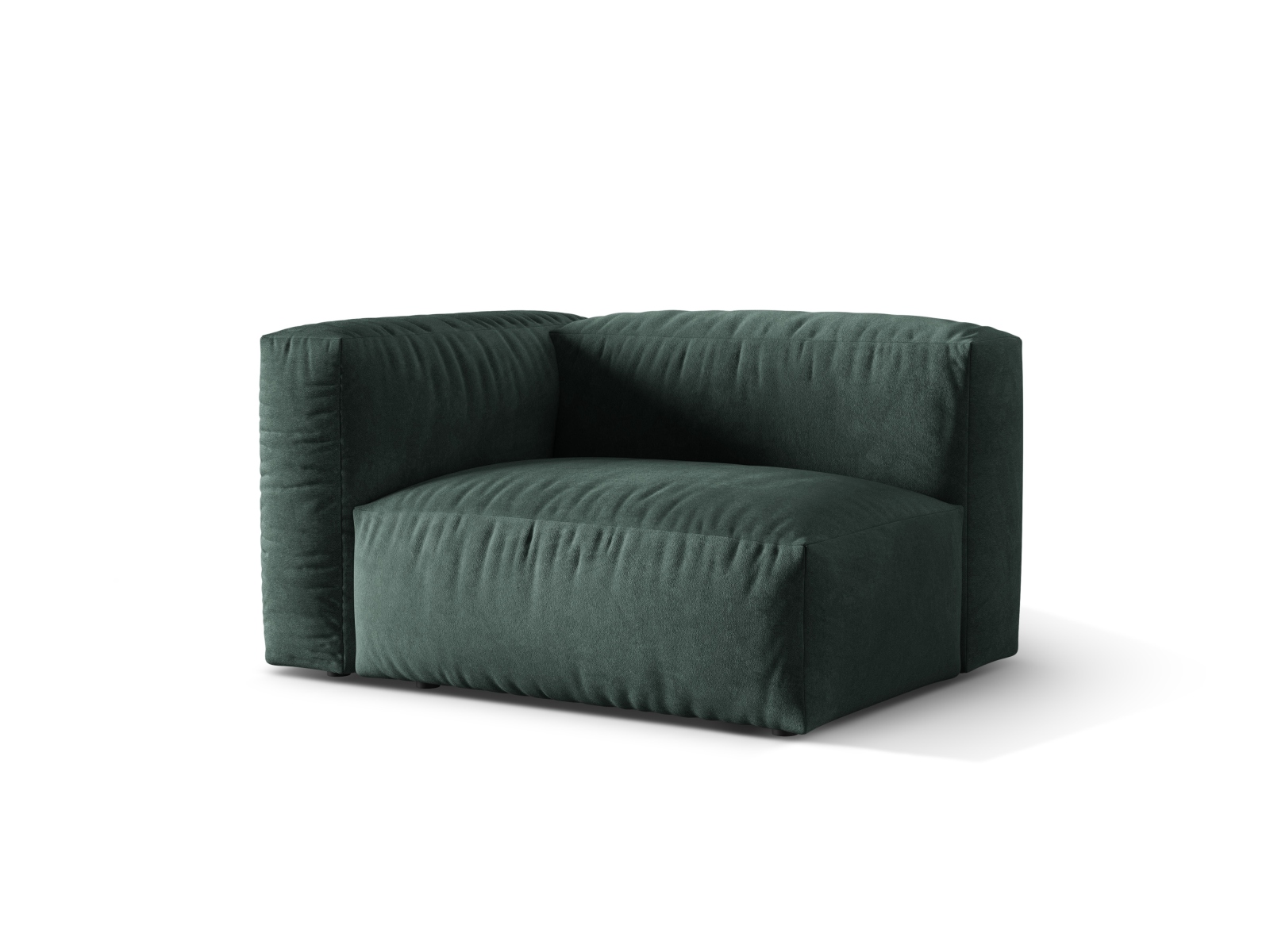Left Wide Single Seat, "Martina", 1 Seat, 120x106x75