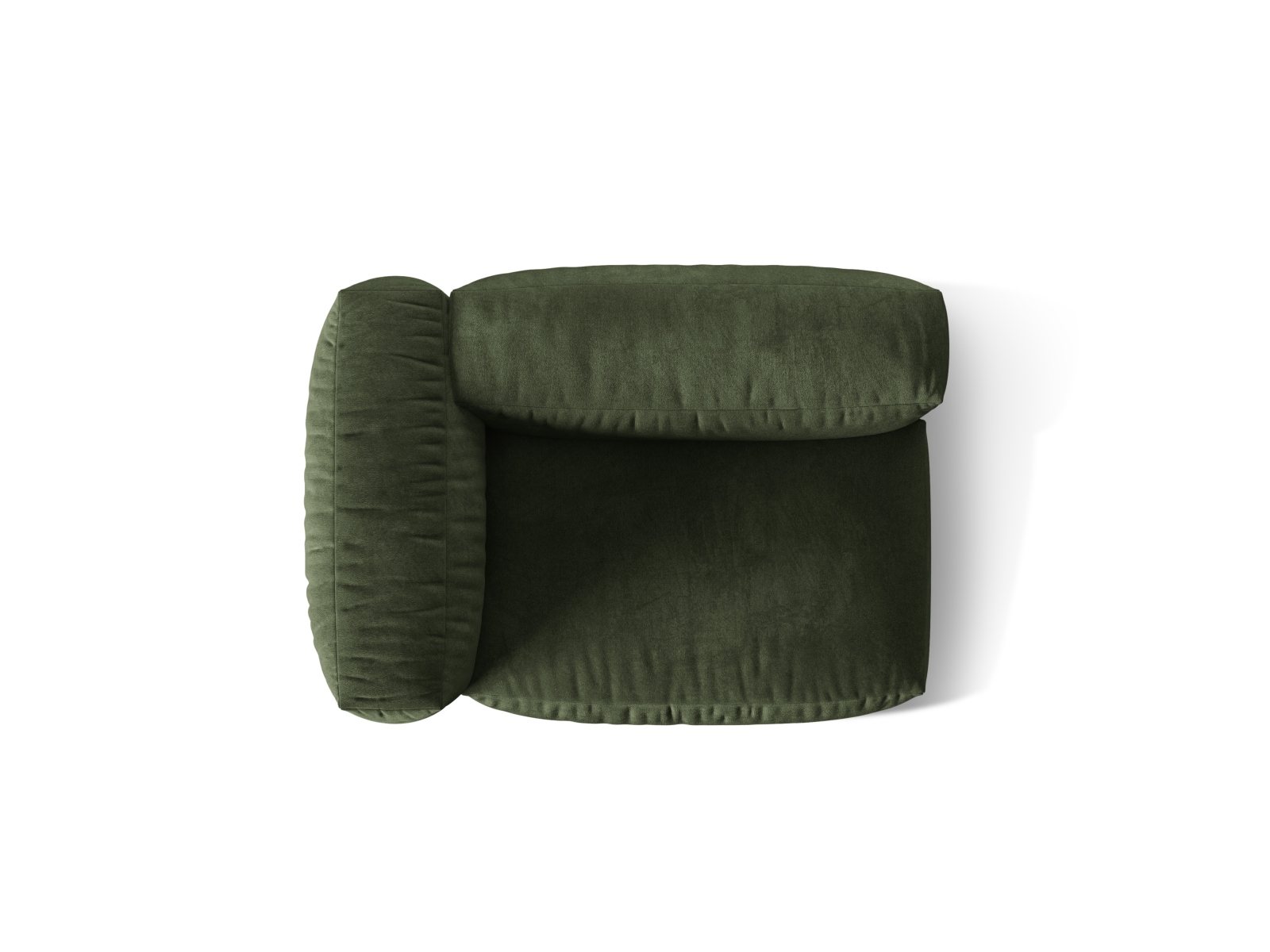 Left Wide Single Seat, "Martina", 1 Seat, 120x106x75