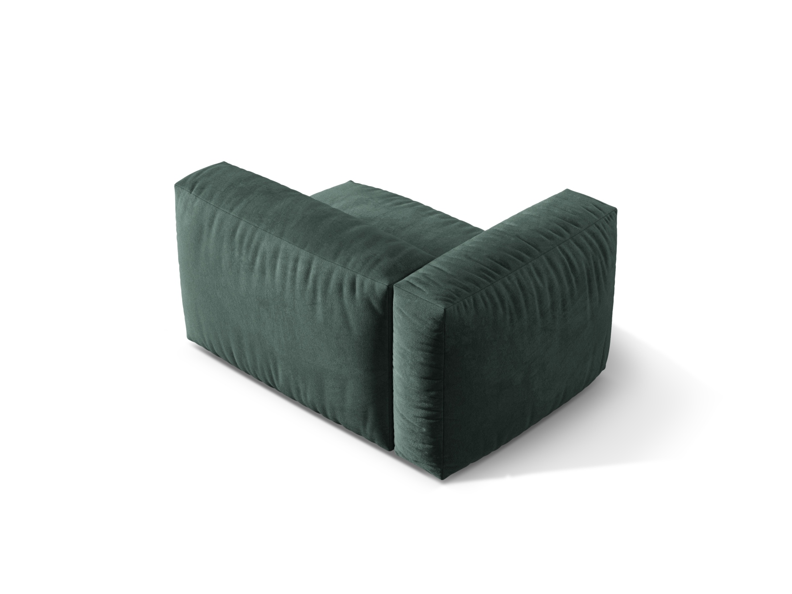 Left Wide Single Seat, "Martina", 1 Seat, 120x106x75