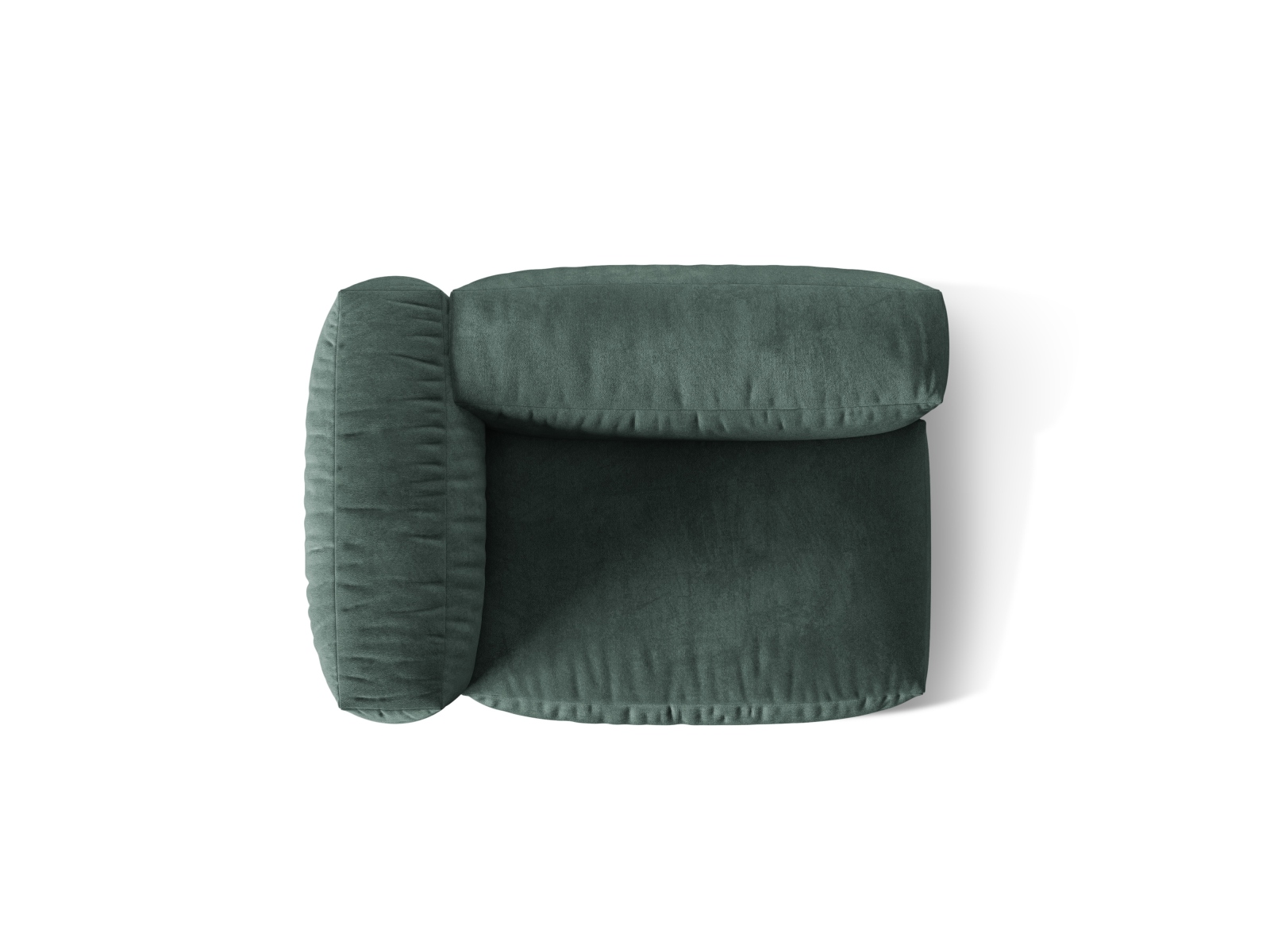 Left Wide Single Seat, "Martina", 1 Seat, 120x106x75