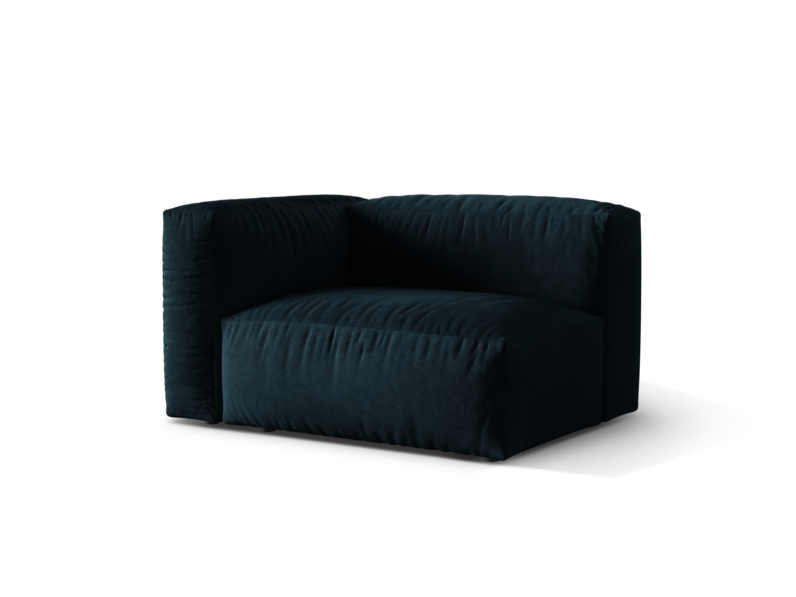 Left Wide Single Seat, "Martina", 1 Seat, 120x106x75