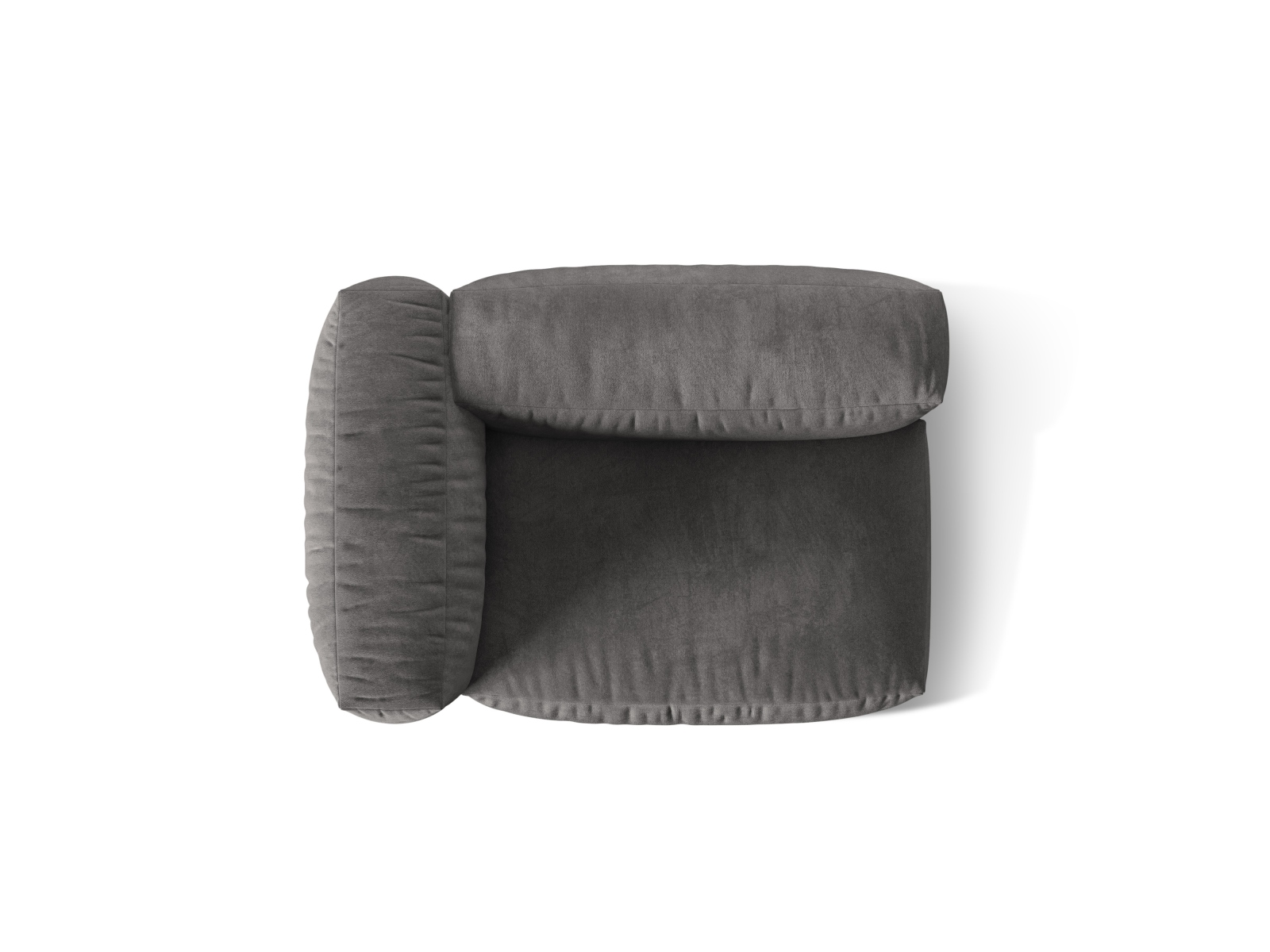 Left Wide Single Seat, "Martina", 1 Seat, 120x106x75