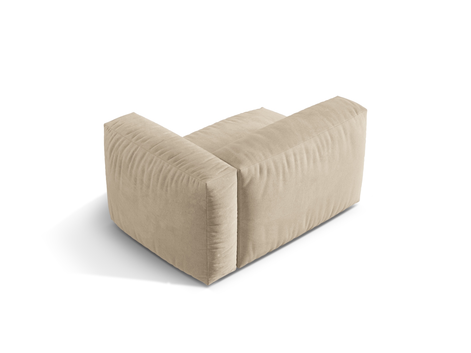 Right Wide Single Seat, "Martina", 1 Seat, 120x106x75