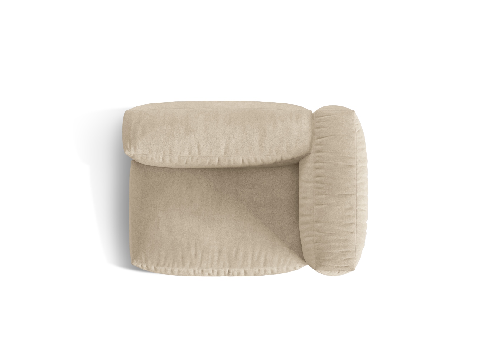 Right Wide Single Seat, "Martina", 1 Seat, 120x106x75