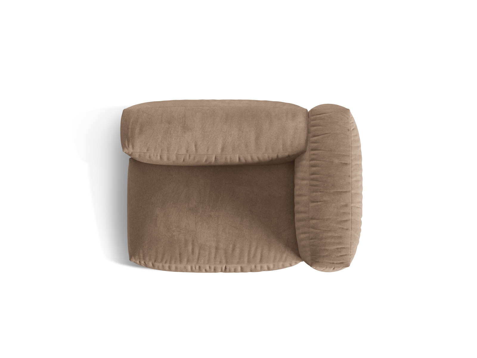 Right Wide Single Seat, "Martina", 1 Seat, 120x106x75