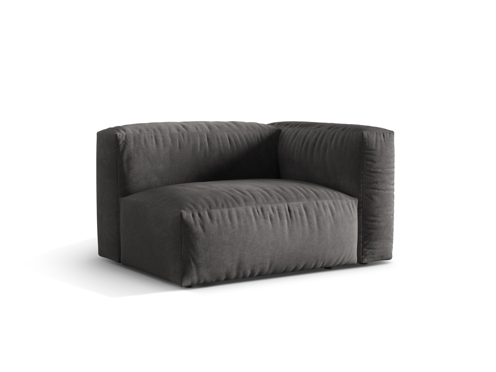 Right Wide Single Seat, "Martina", 1 Seat, 120x106x75