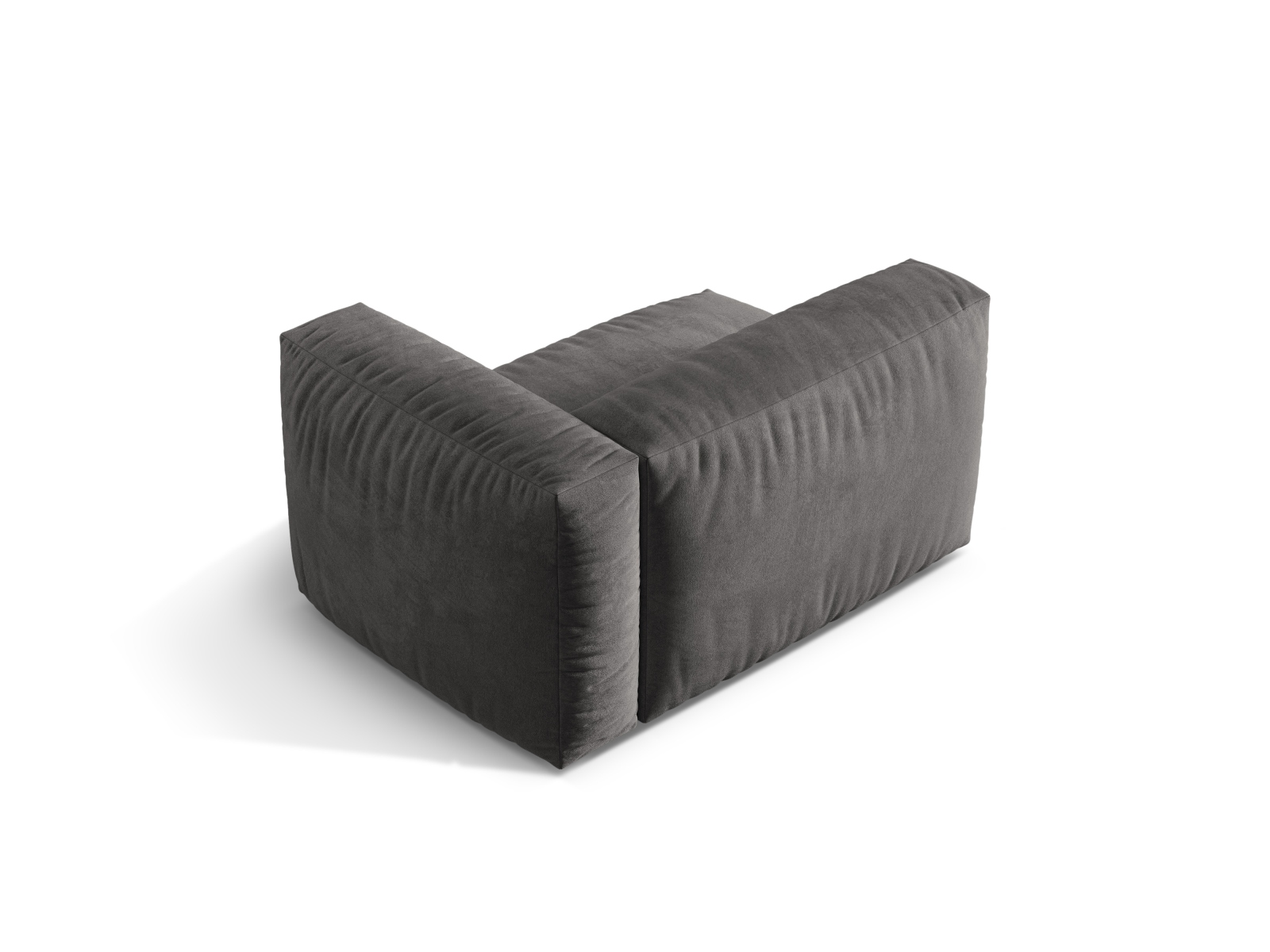 Right Wide Single Seat, "Martina", 1 Seat, 120x106x75