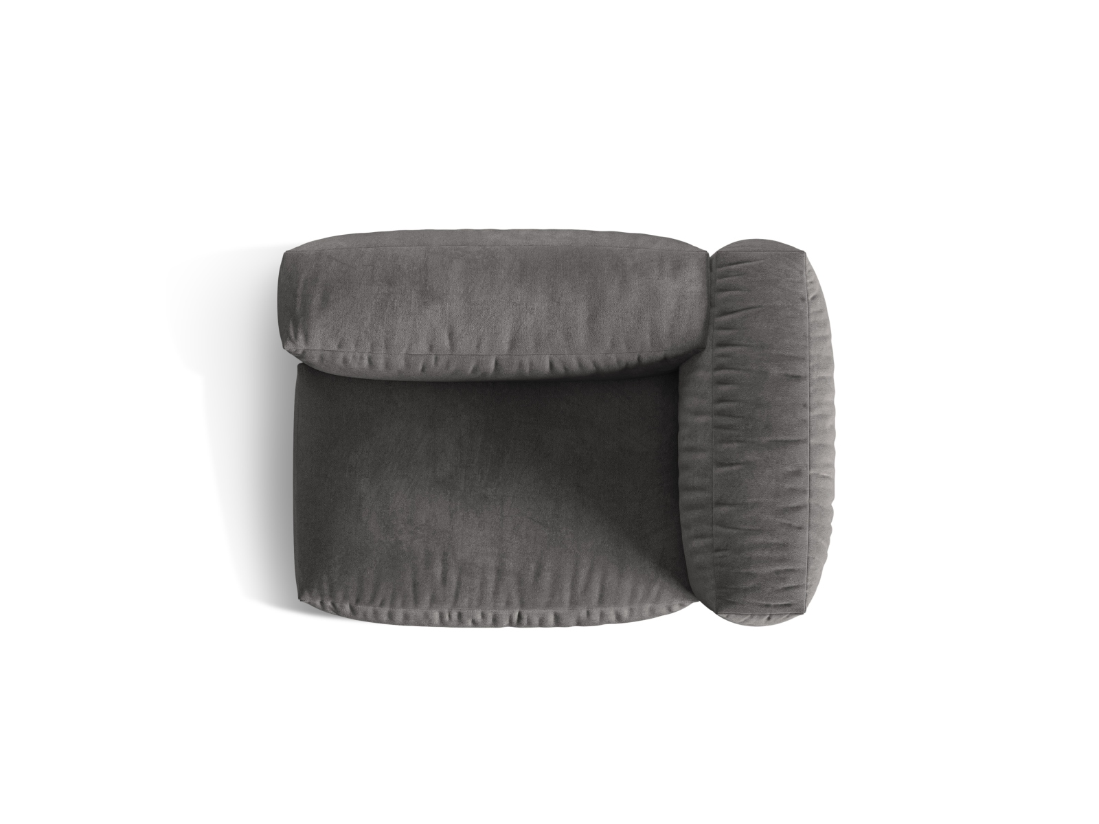 Right Wide Single Seat, "Martina", 1 Seat, 120x106x75