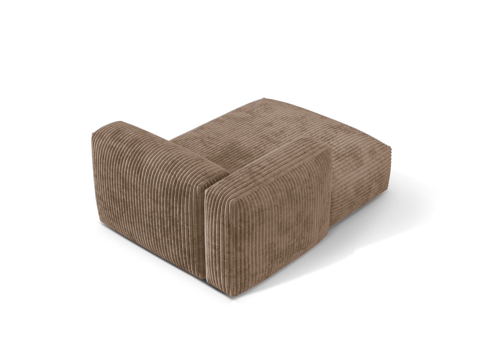 Chaise Longue Left, "Martina", 1 Seat, 120x176x75