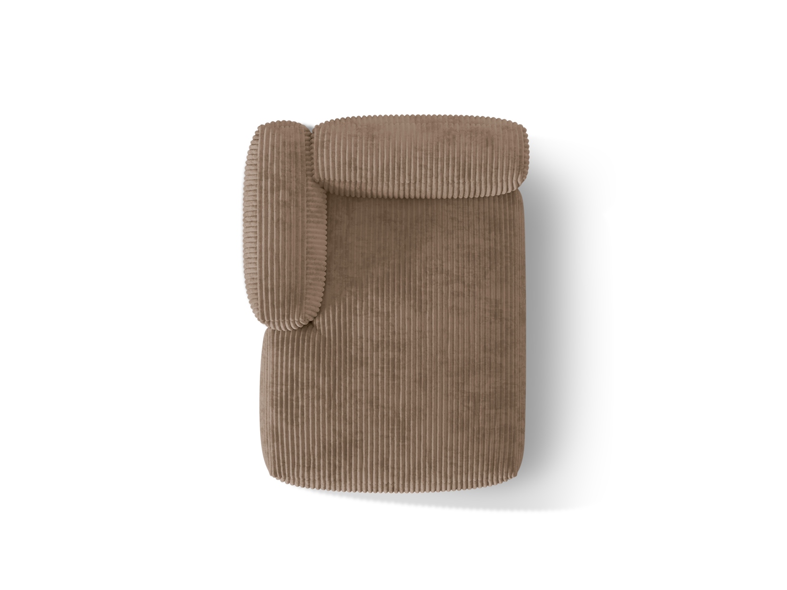 Chaise Longue Left, "Martina", 1 Seat, 120x176x75