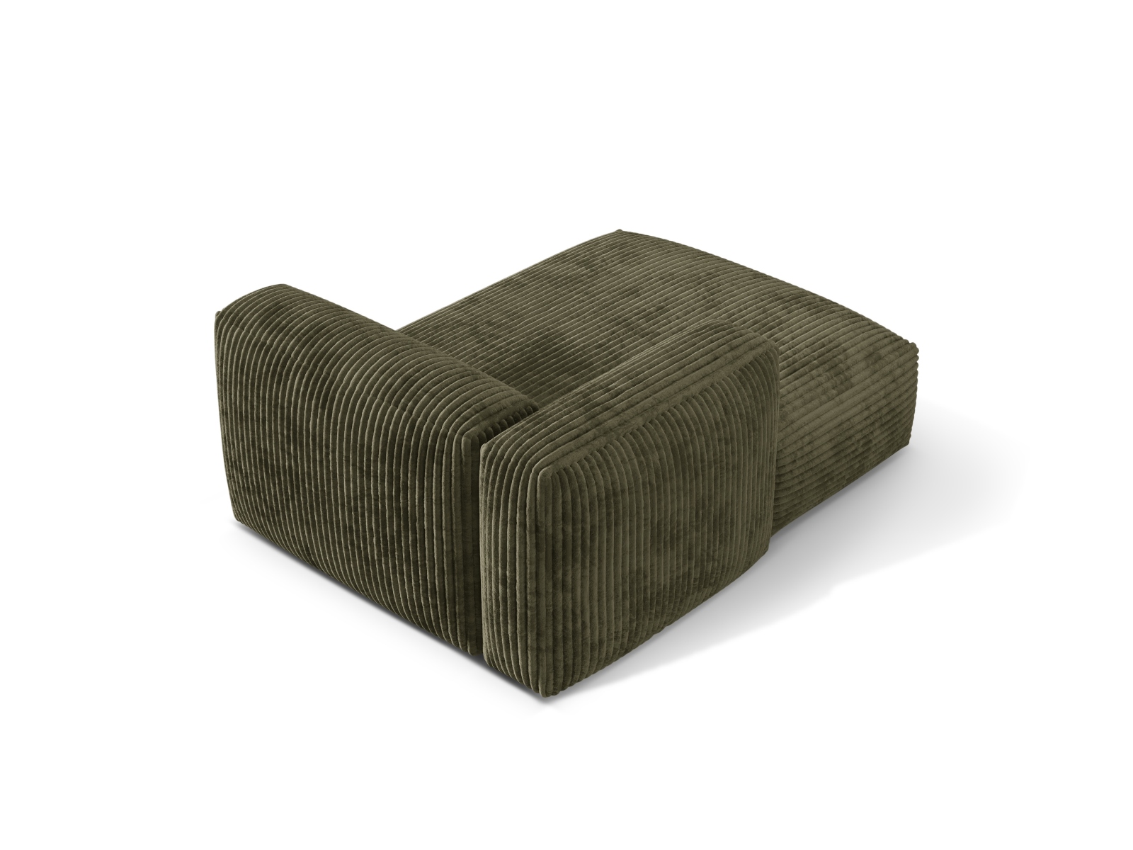 Chaise Longue Left, "Martina", 1 Seat, 120x176x75
