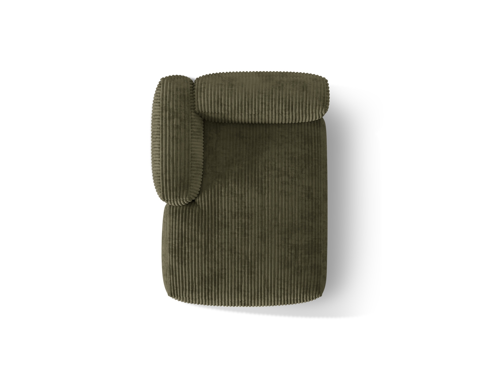 Chaise Longue Left, "Martina", 1 Seat, 120x176x75