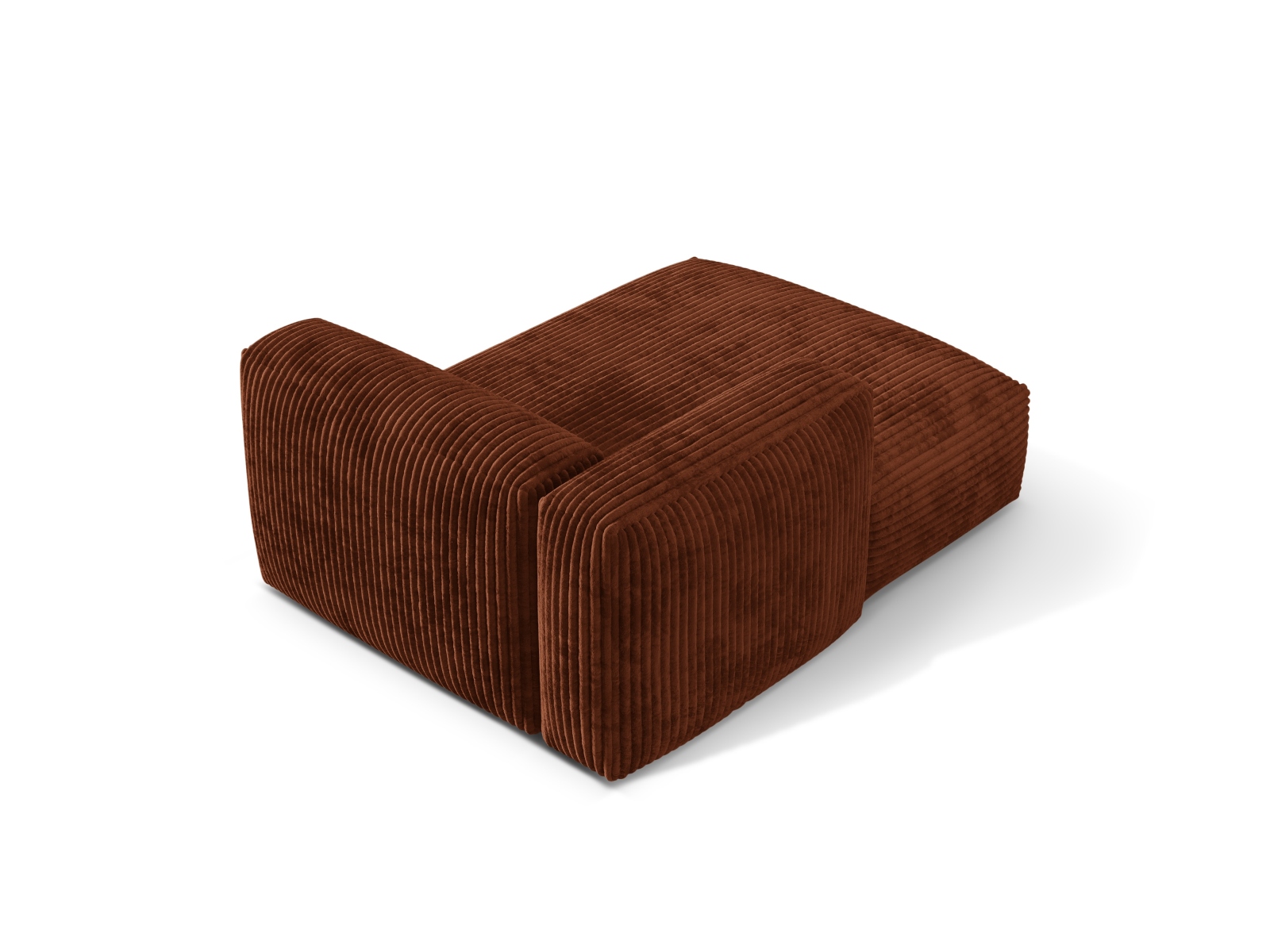 Chaise Longue Left, "Martina", 1 Seat, 120x176x75