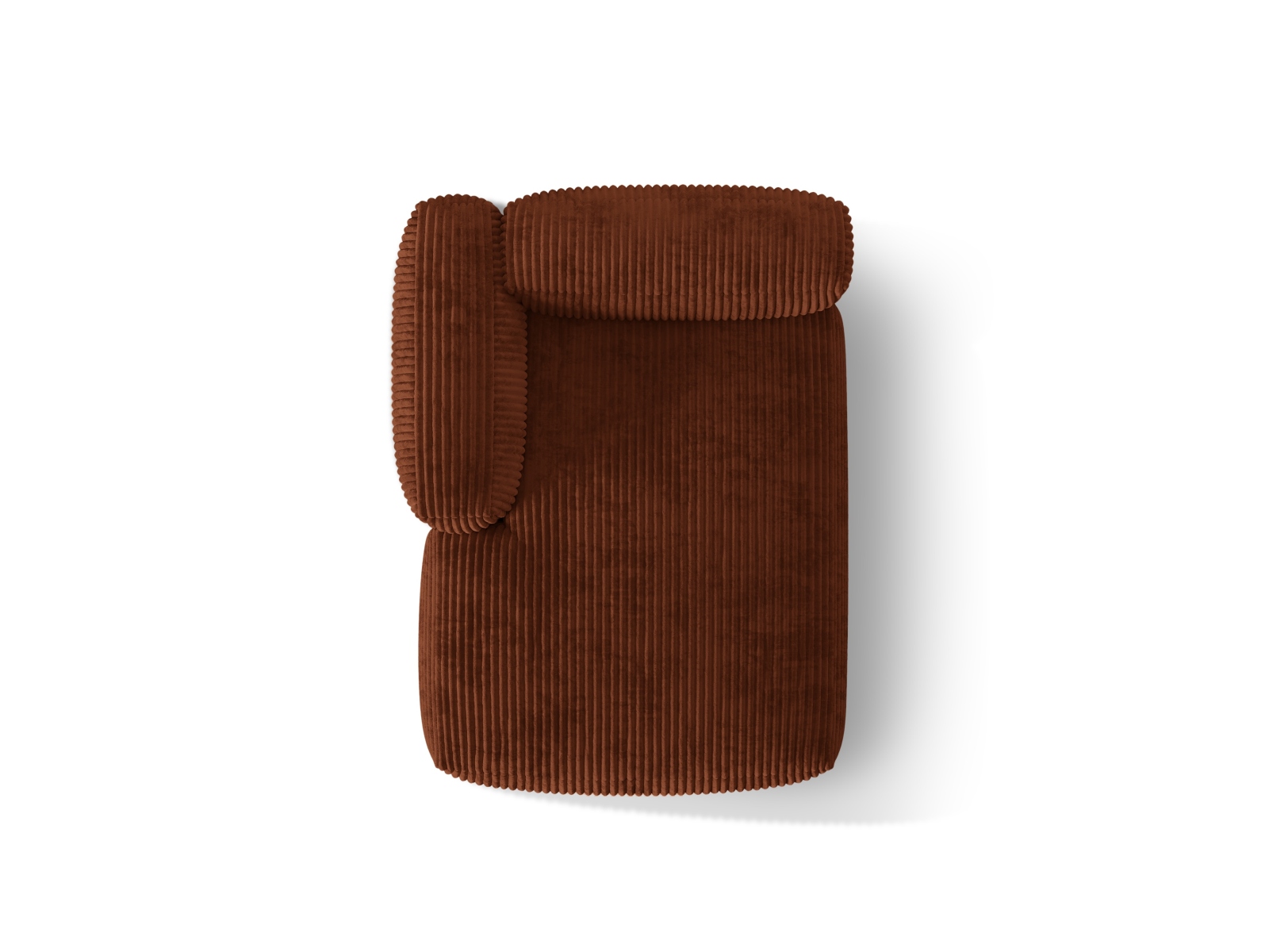 Chaise Longue Left, "Martina", 1 Seat, 120x176x75