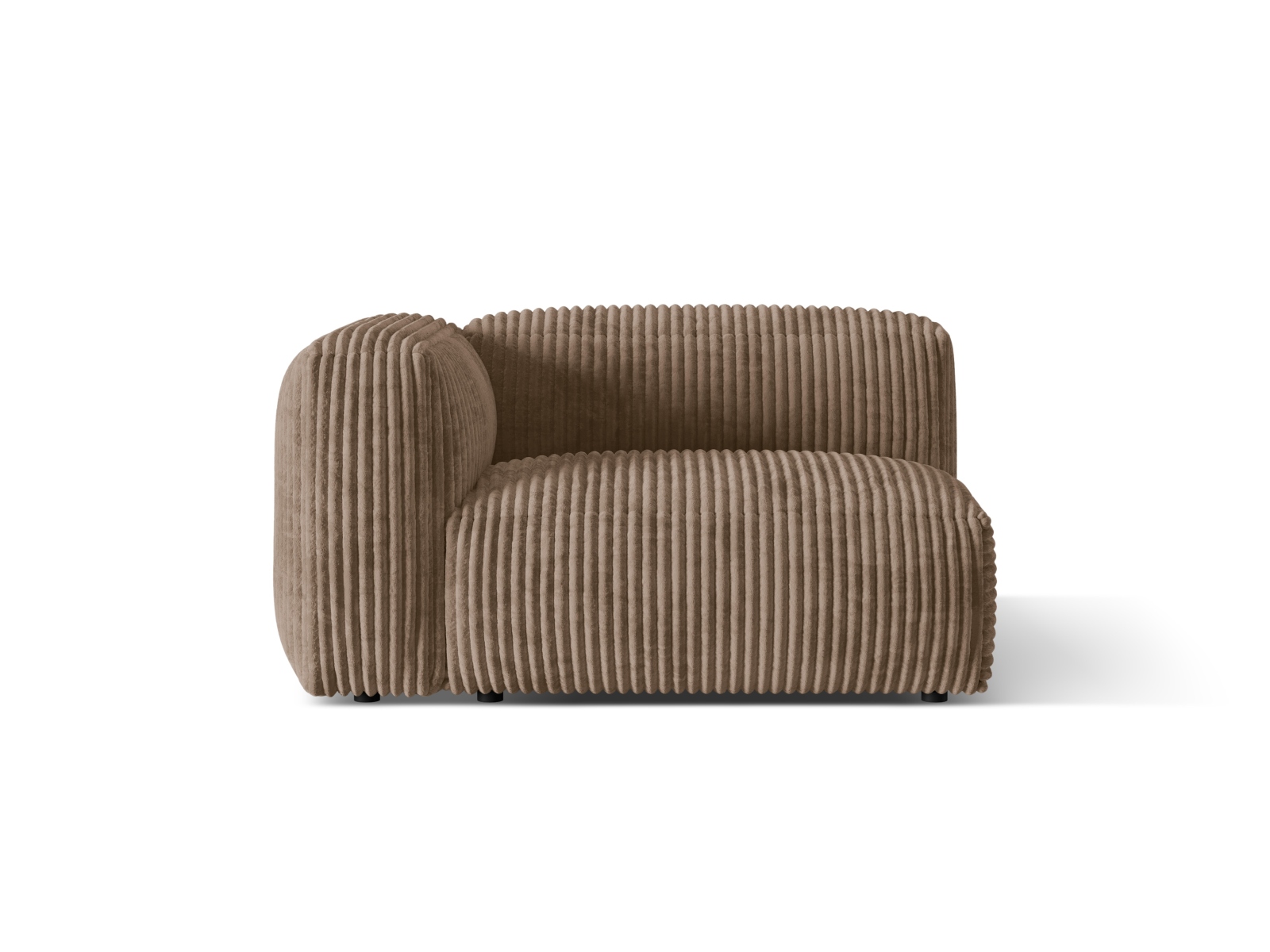 Left Wide Single Seat, "Martina", 1 Seat, 120x106x75