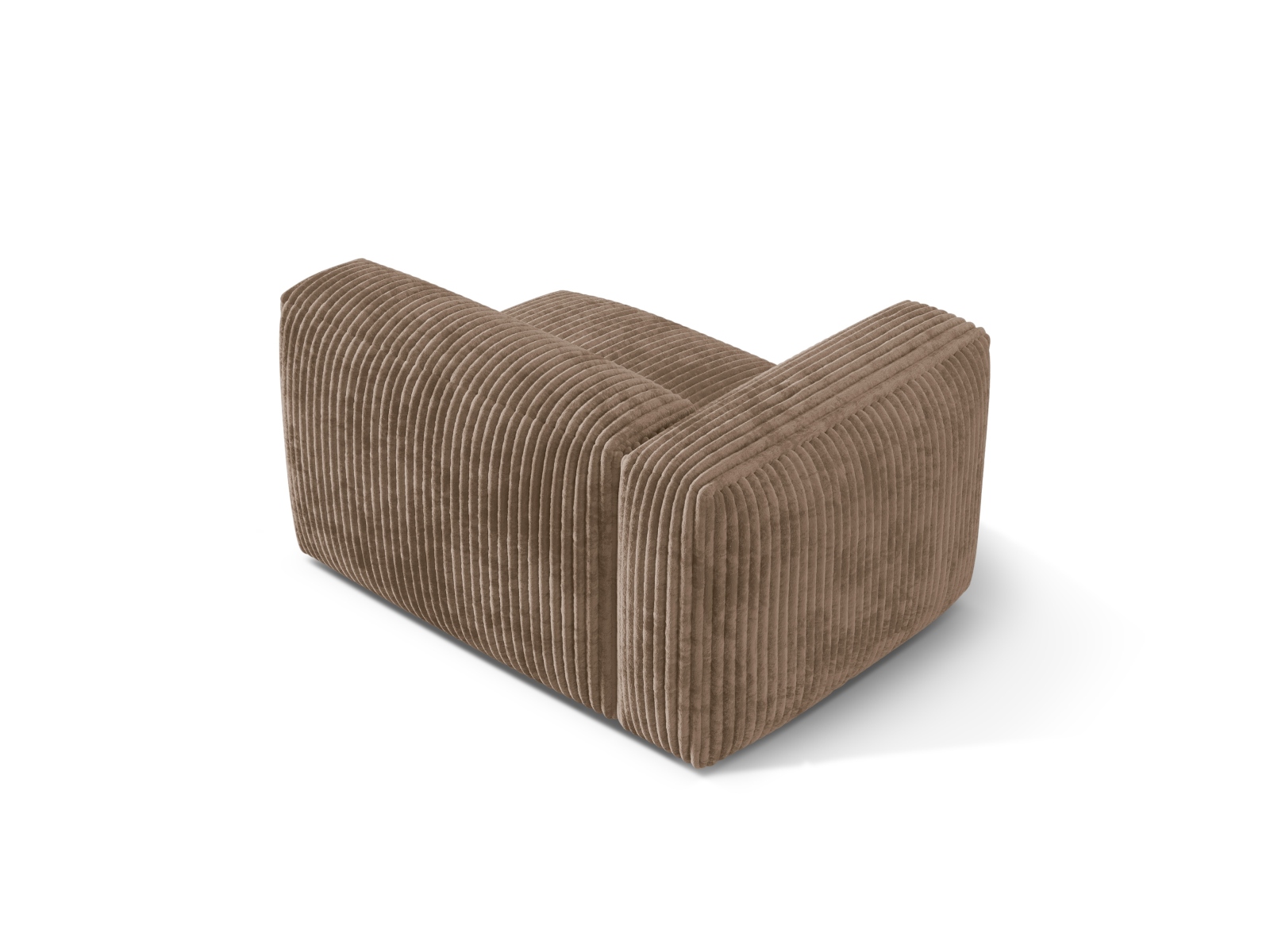 Left Wide Single Seat, "Martina", 1 Seat, 120x106x75