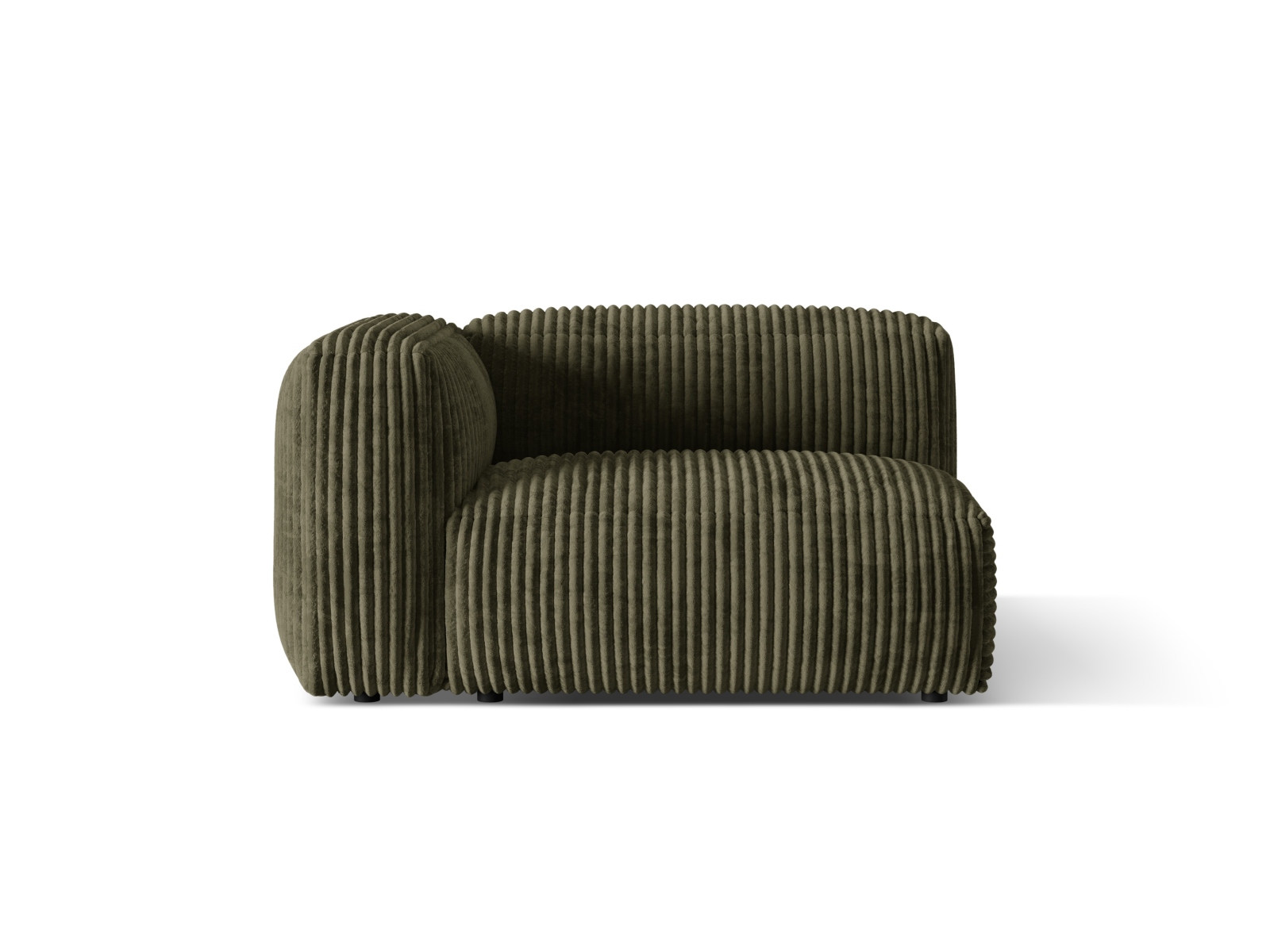 Left Wide Single Seat, "Martina", 1 Seat, 120x106x75