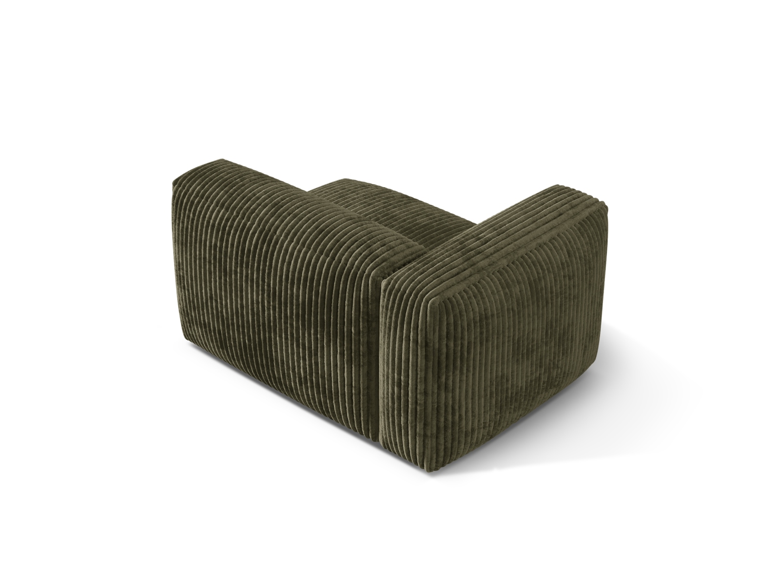 Left Wide Single Seat, "Martina", 1 Seat, 120x106x75