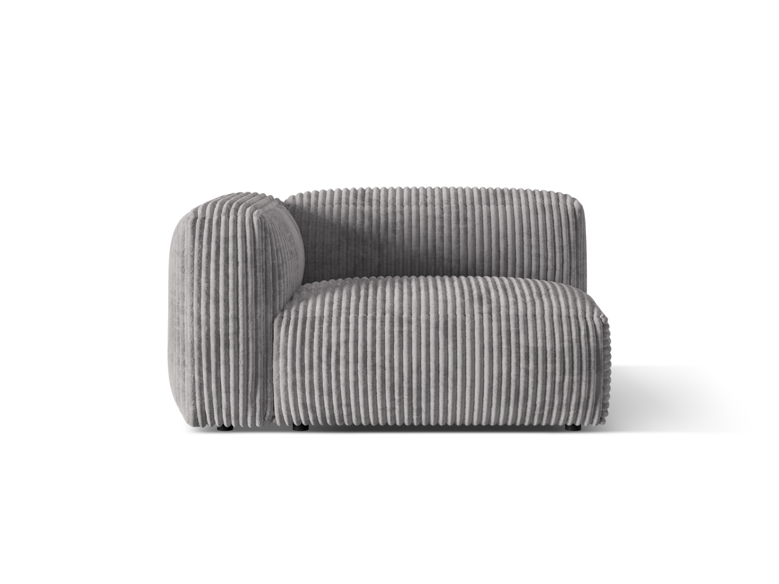Left Wide Single Seat, "Martina", 1 Seat, 120x106x75