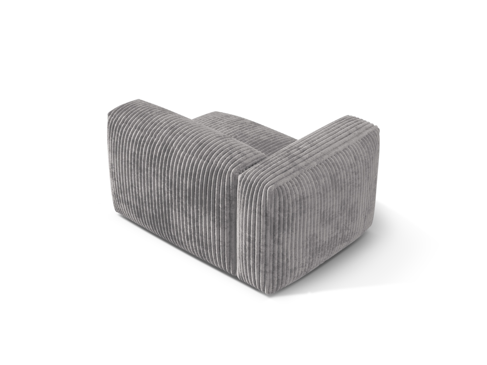 Left Wide Single Seat, "Martina", 1 Seat, 120x106x75