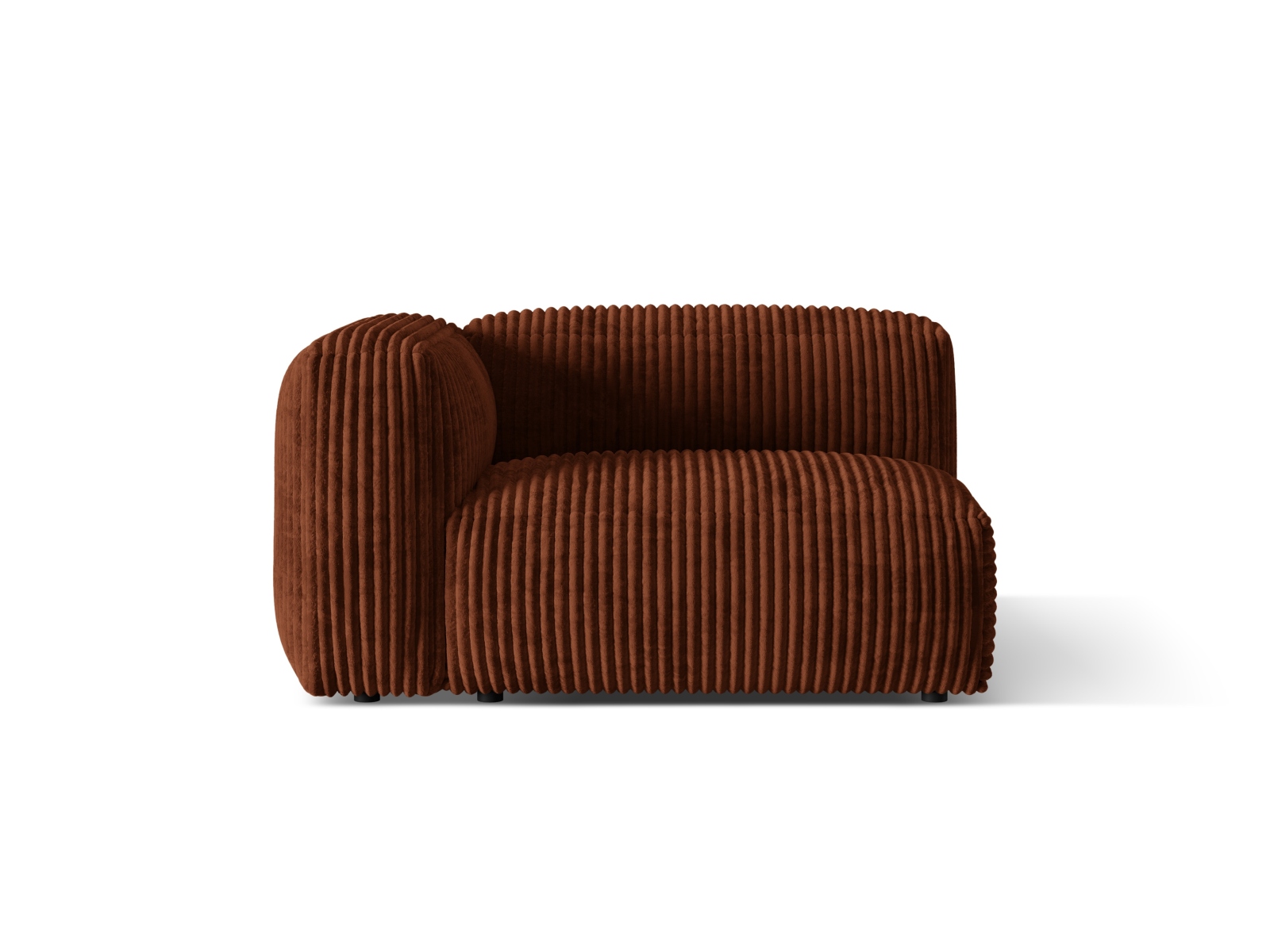 Left Wide Single Seat, "Martina", 1 Seat, 120x106x75