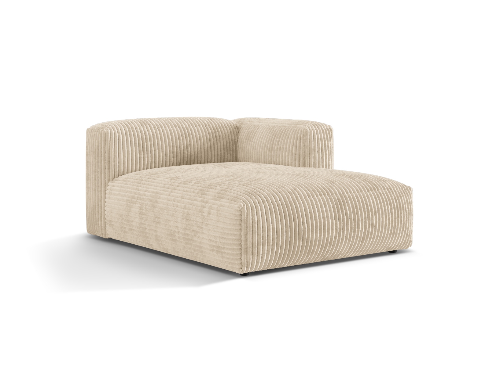 Chaise Longue Right, "Martina", 1 Seat, 120x176x75