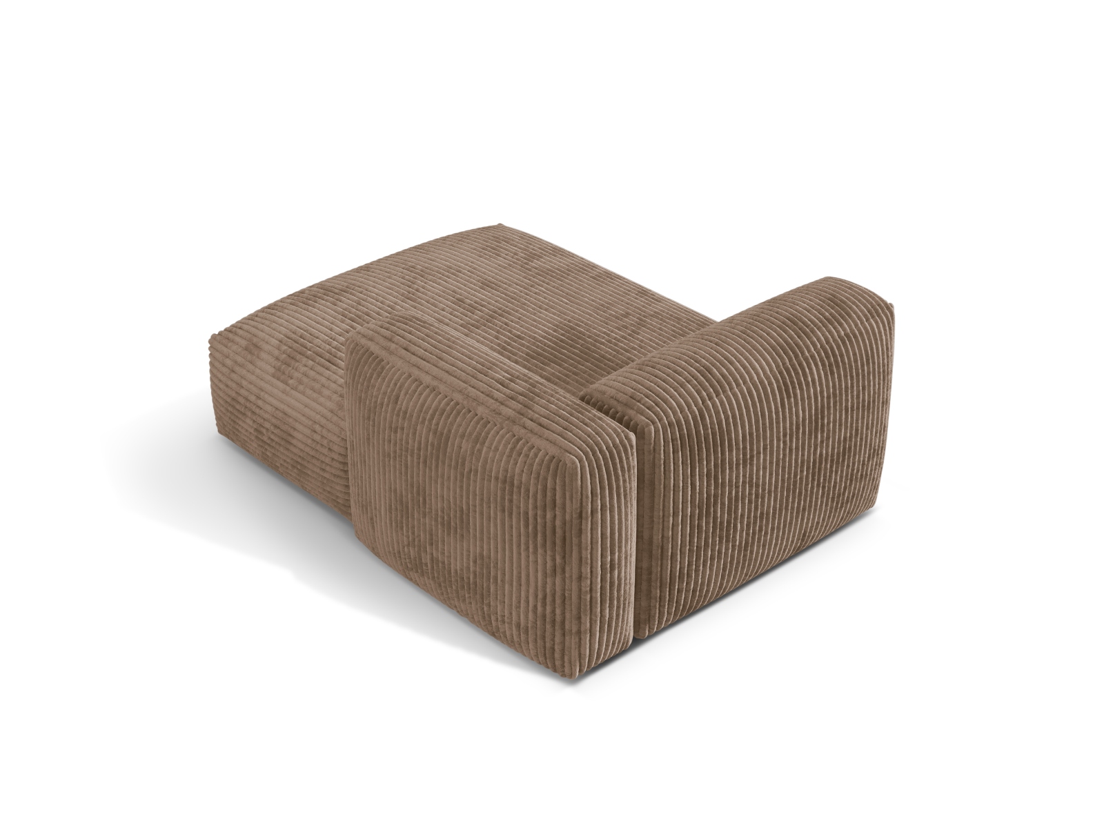Chaise Longue Right, "Martina", 1 Seat, 120x176x75
