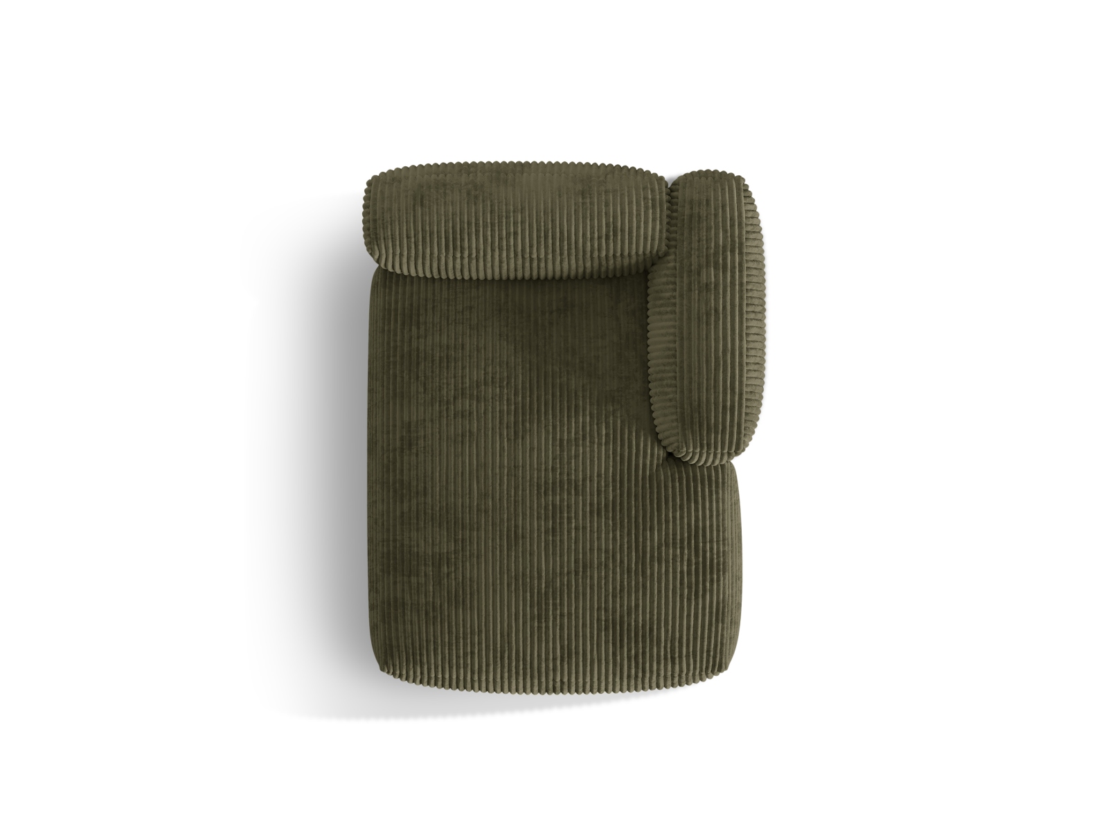 Chaise Longue Right, "Martina", 1 Seat, 120x176x75