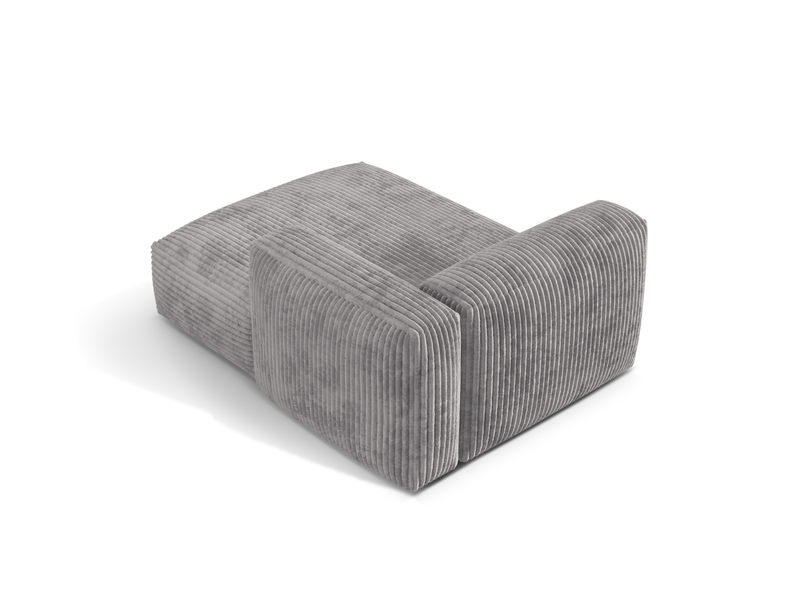 Chaise Longue Right, "Martina", 1 Seat, 120x176x75