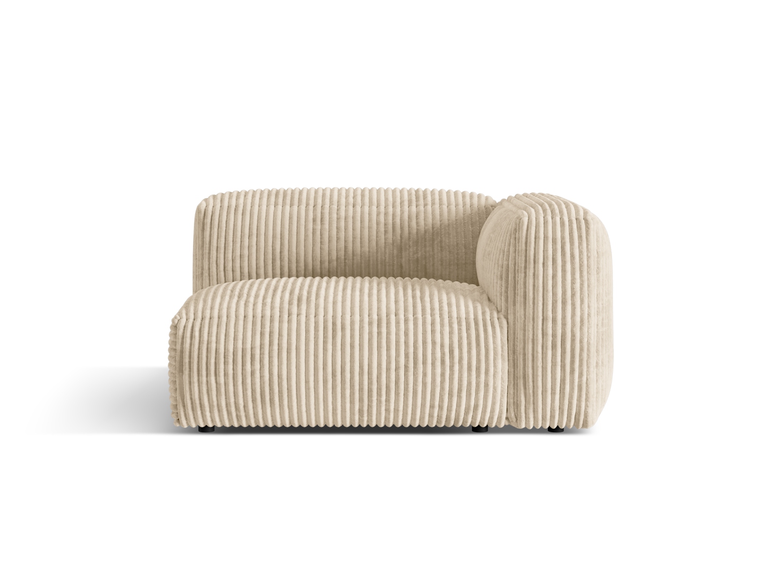 Right Wide Single Seat, "Martina", 1 Seat, 120x106x75