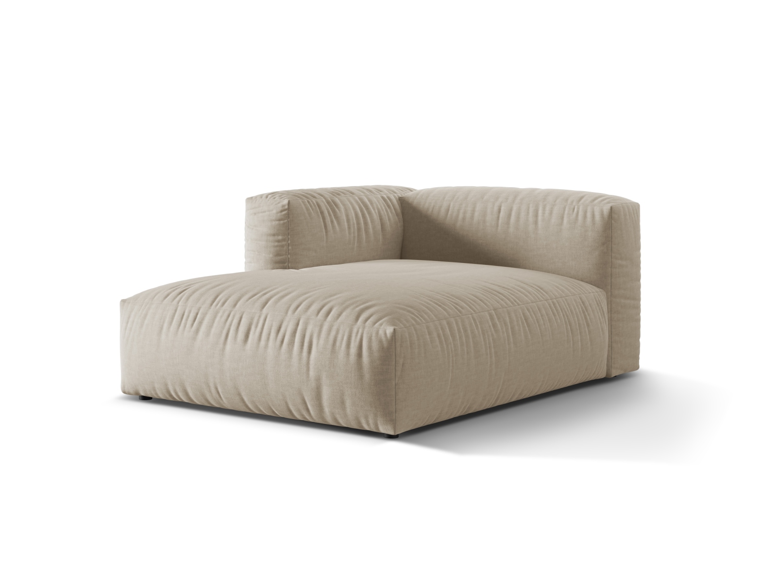 Chaise Longue Left, "Martina", 1 Seat, 120x176x75