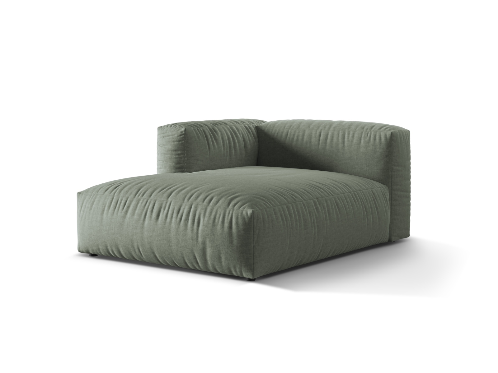 Chaise Longue Left, "Martina", 1 Seat, 120x176x75