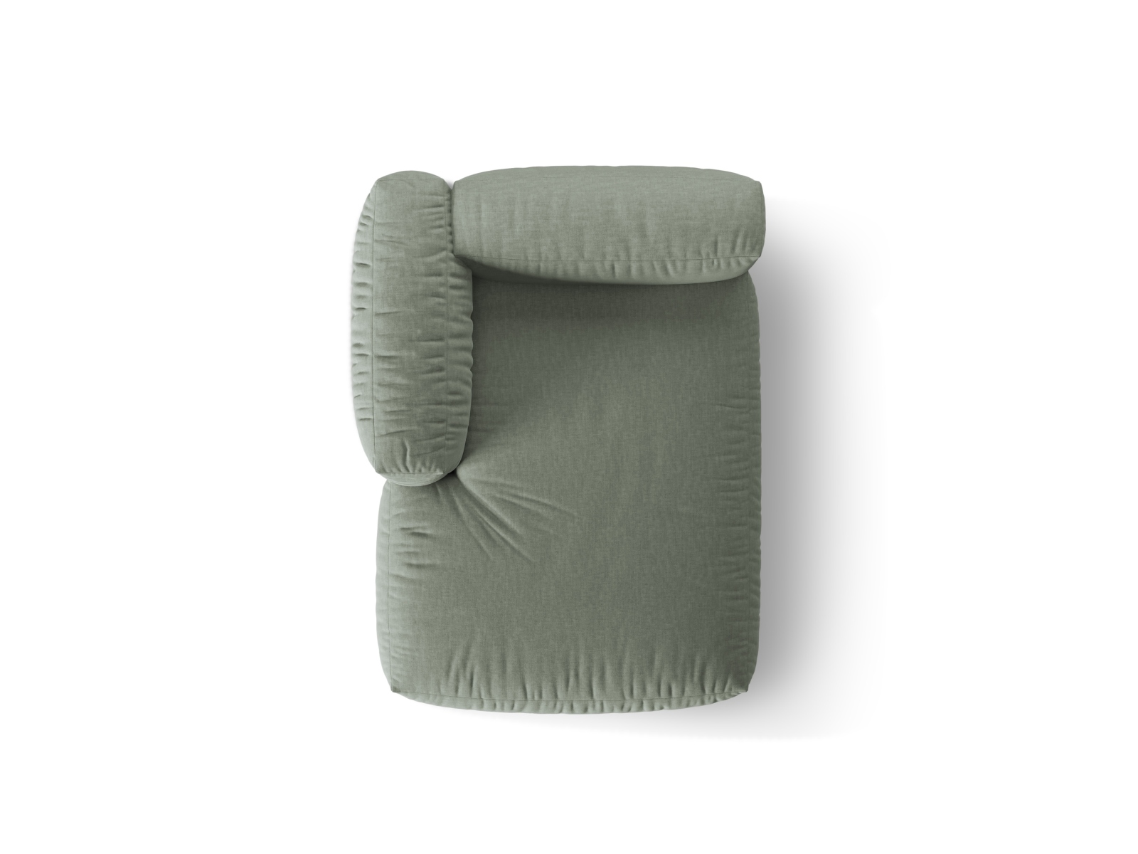 Chaise Longue Left, "Martina", 1 Seat, 120x176x75