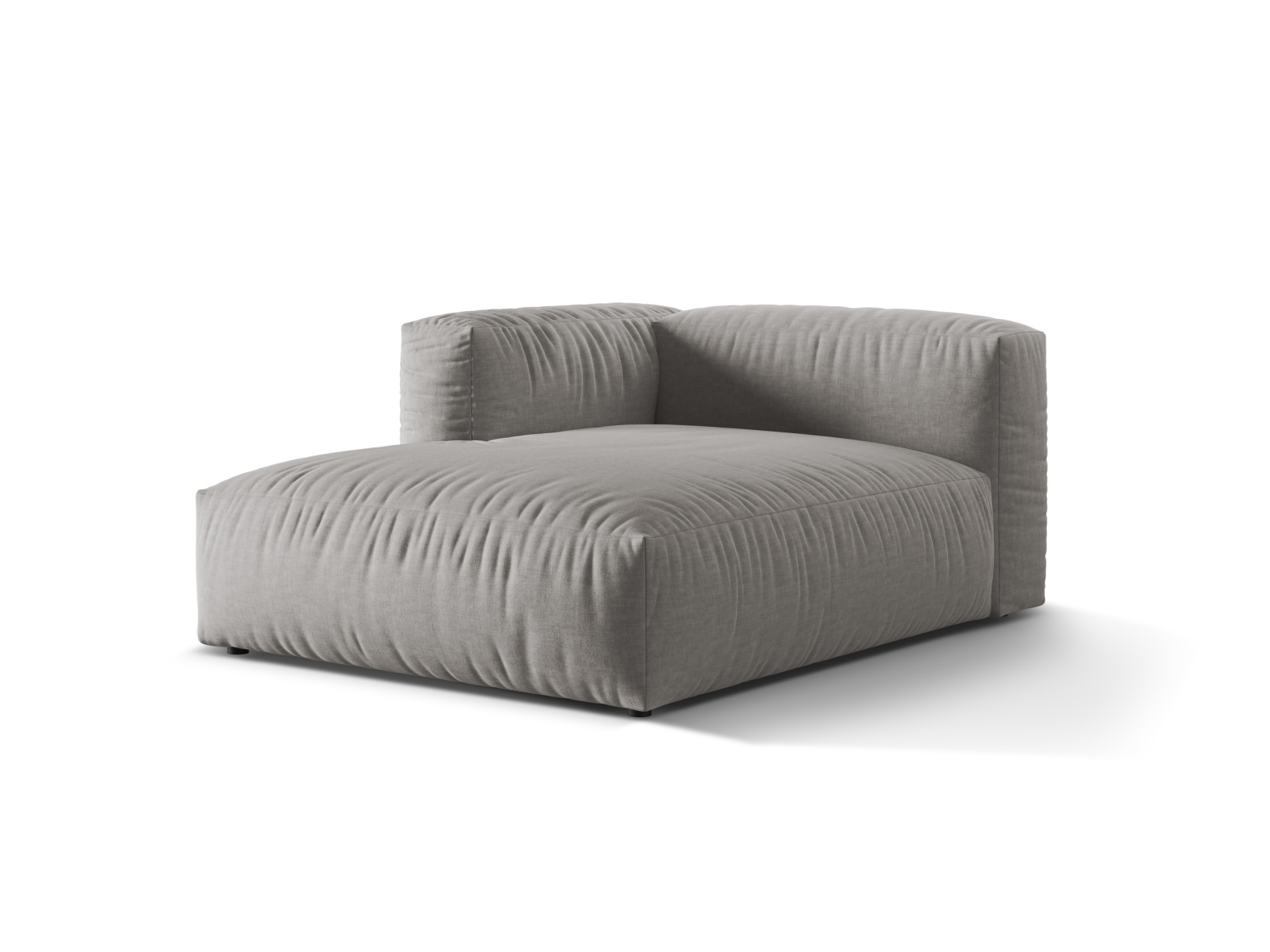 Chaise Longue Left, "Martina", 1 Seat, 120x176x75