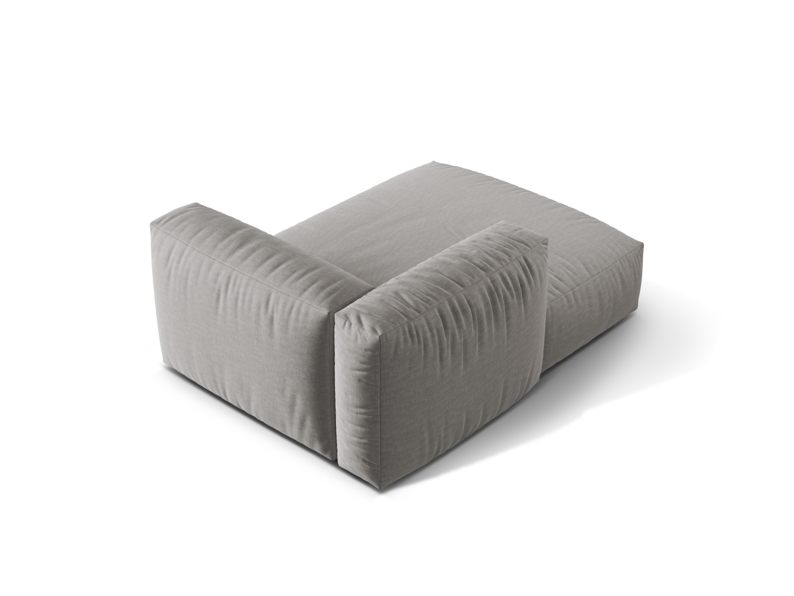Chaise Longue Left, "Martina", 1 Seat, 120x176x75