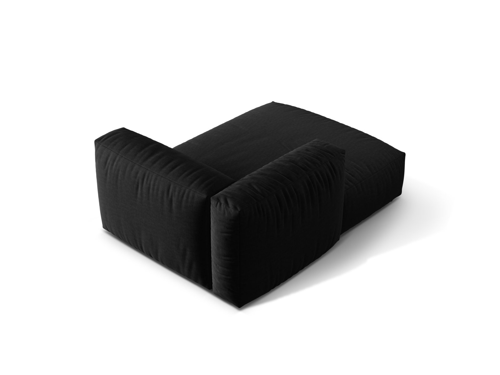 Chaise Longue Left, "Martina", 1 Seat, 120x176x75