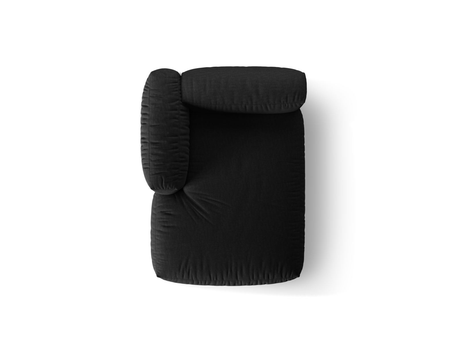 Chaise Longue Left, "Martina", 1 Seat, 120x176x75