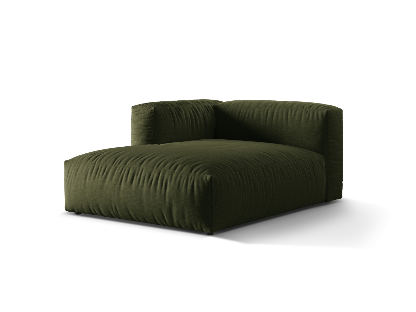 Chaise Longue Left, "Martina", 1 Seat, 120x176x75