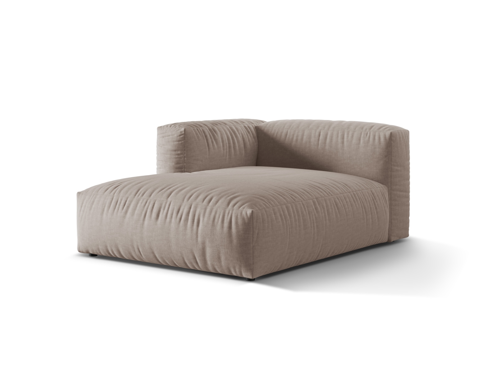 Chaise Longue Left, "Martina", 1 Seat, 120x176x75
