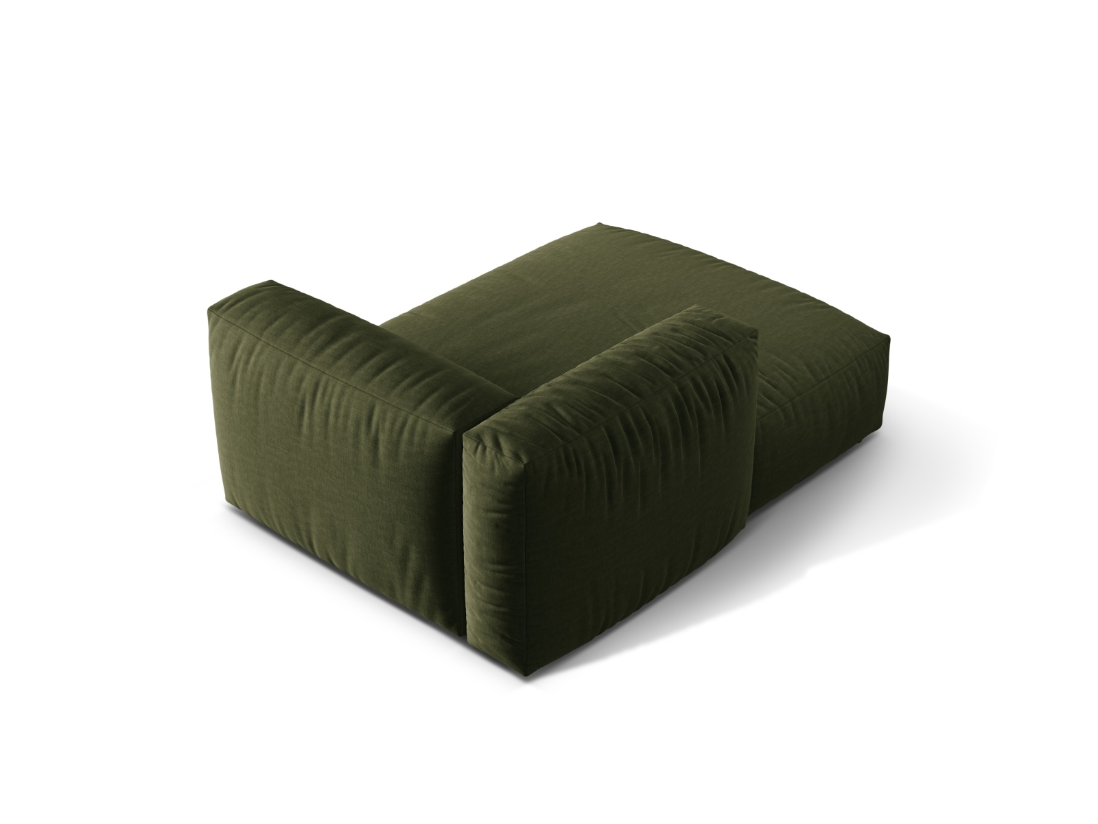Chaise Longue Left, "Martina", 1 Seat, 120x176x75