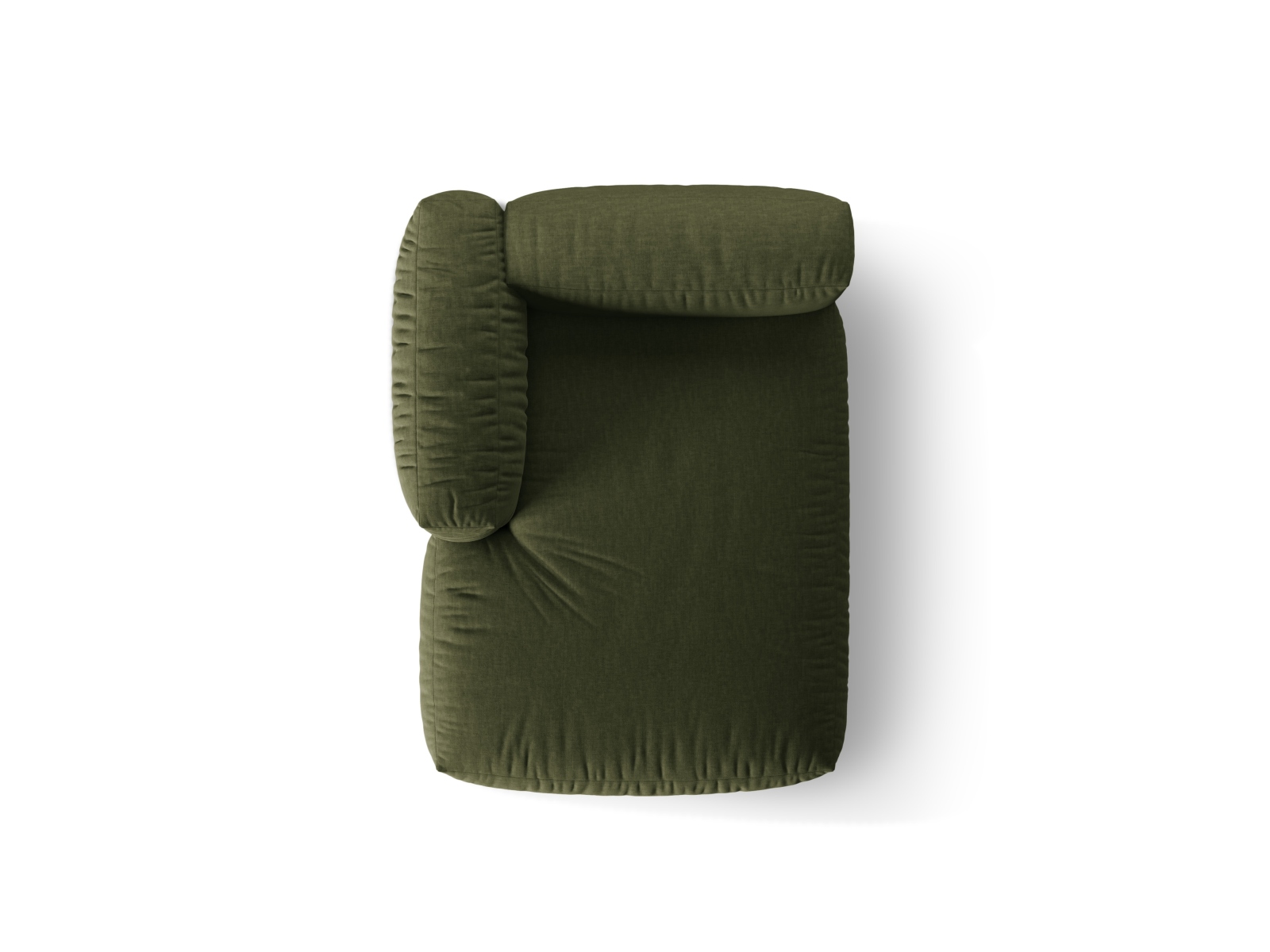 Chaise Longue Left, "Martina", 1 Seat, 120x176x75