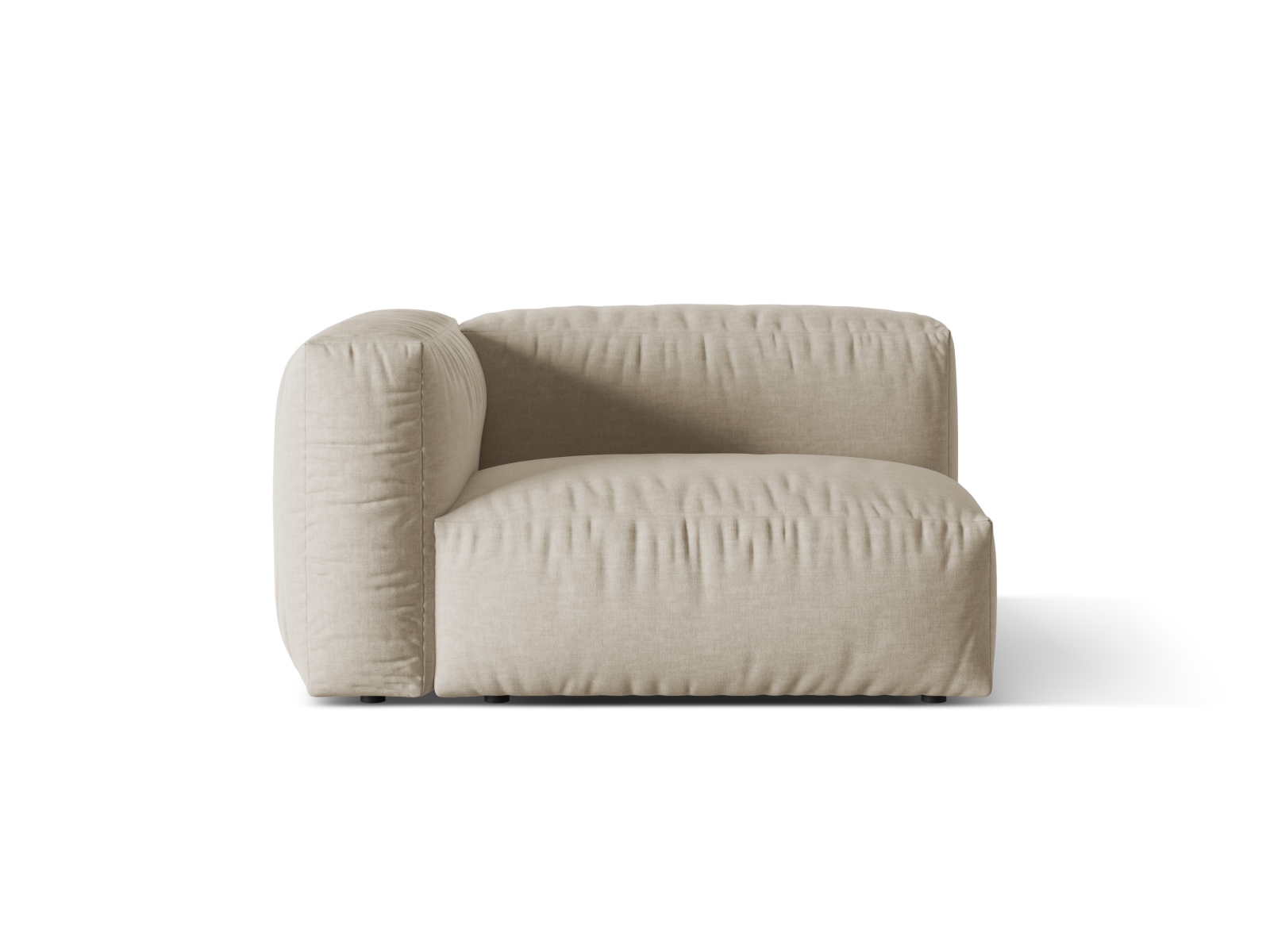 Left Wide Single Seat, "Martina", 1 Seat, 120x106x75