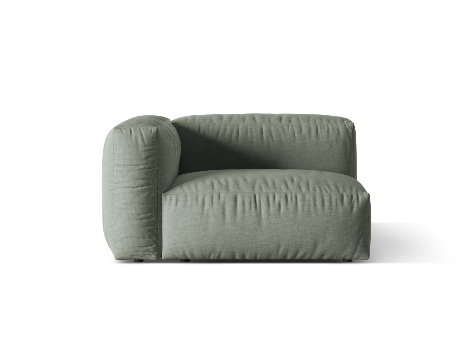 Left Wide Single Seat, "Martina", 1 Seat, 120x106x75