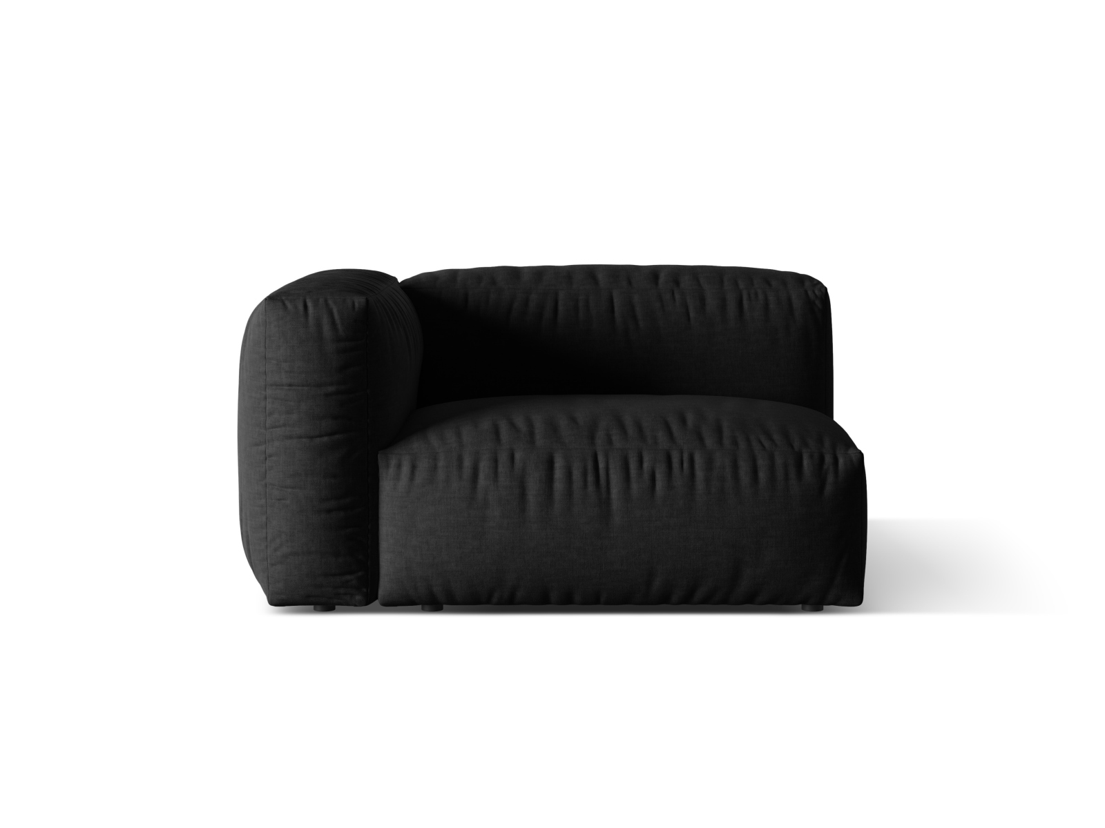 Left Wide Single Seat, "Martina", 1 Seat, 120x106x75