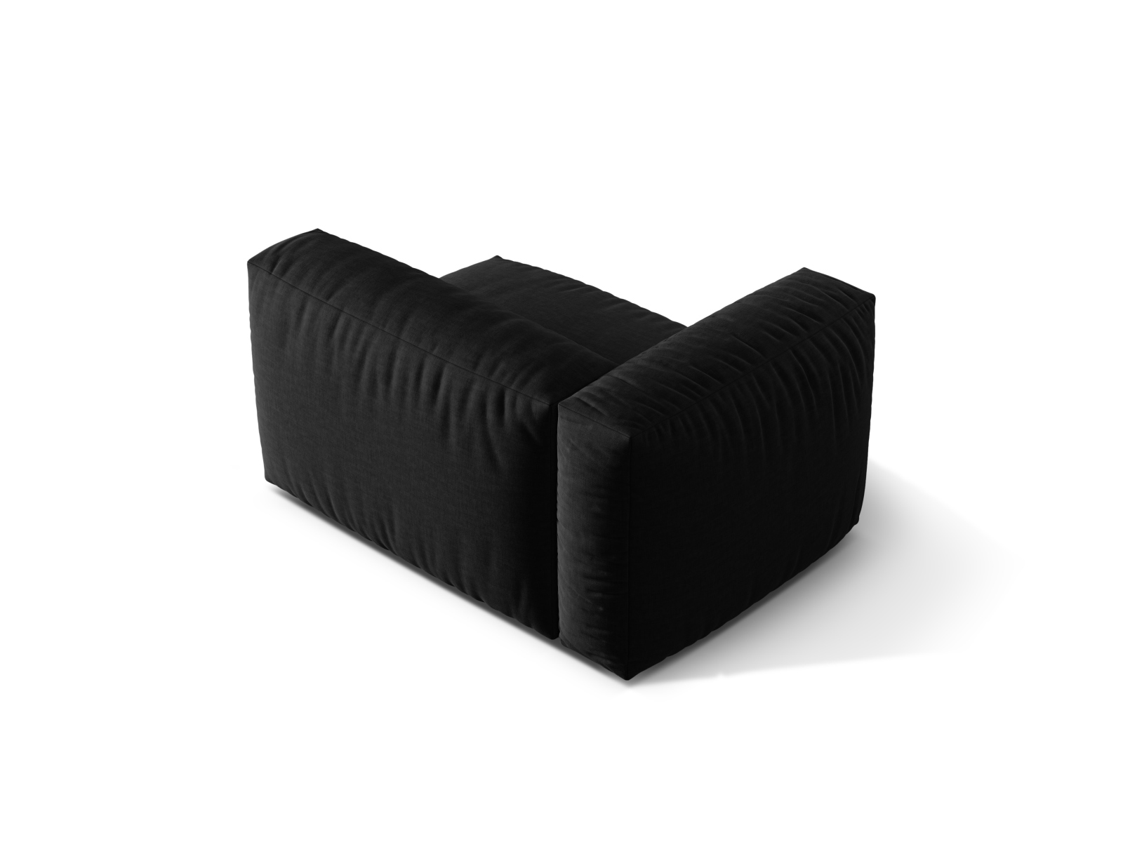 Left Wide Single Seat, "Martina", 1 Seat, 120x106x75