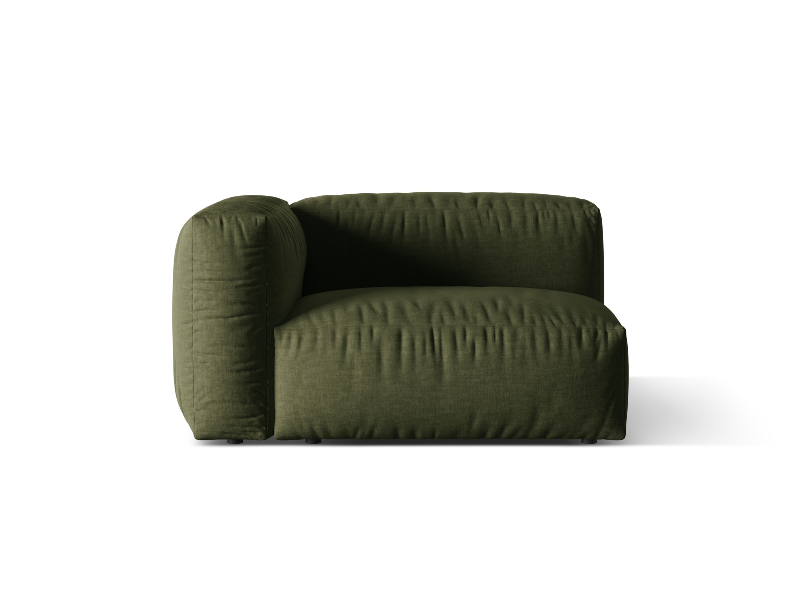 Left Wide Single Seat, "Martina", 1 Seat, 120x106x75